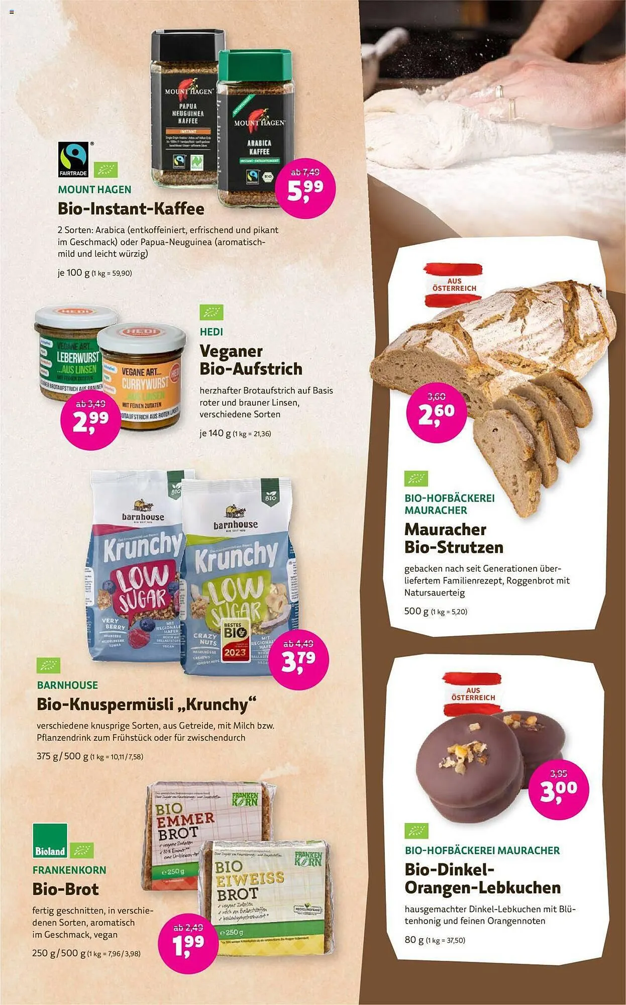 Denn's Biomarkt Flugblatt von 8. November bis 21. November 2023 - Flugblätt seite 9