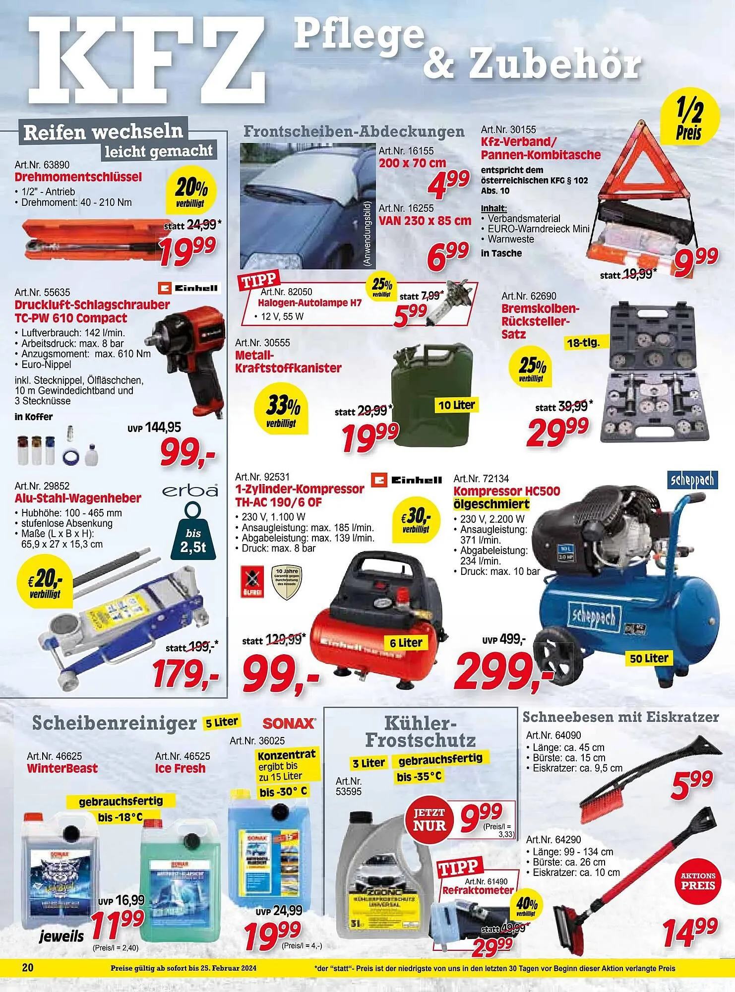 Zgonc Flugblatt von 31. Jänner bis 25. Februar 2024 - Flugblätt seite 20