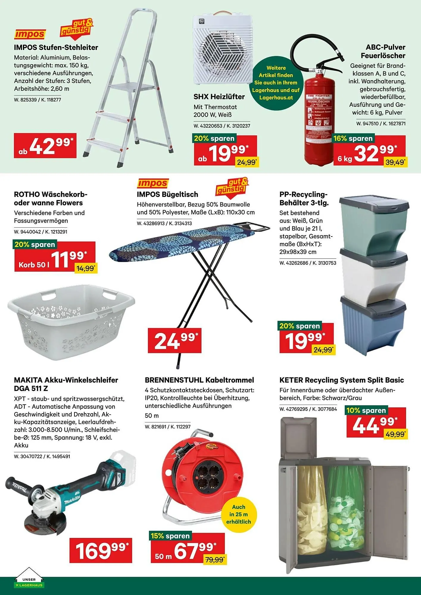 Lagerhaus Flugblatt von 1. Dezember bis 14. Dezember 2025 - Flugblätt seite  4