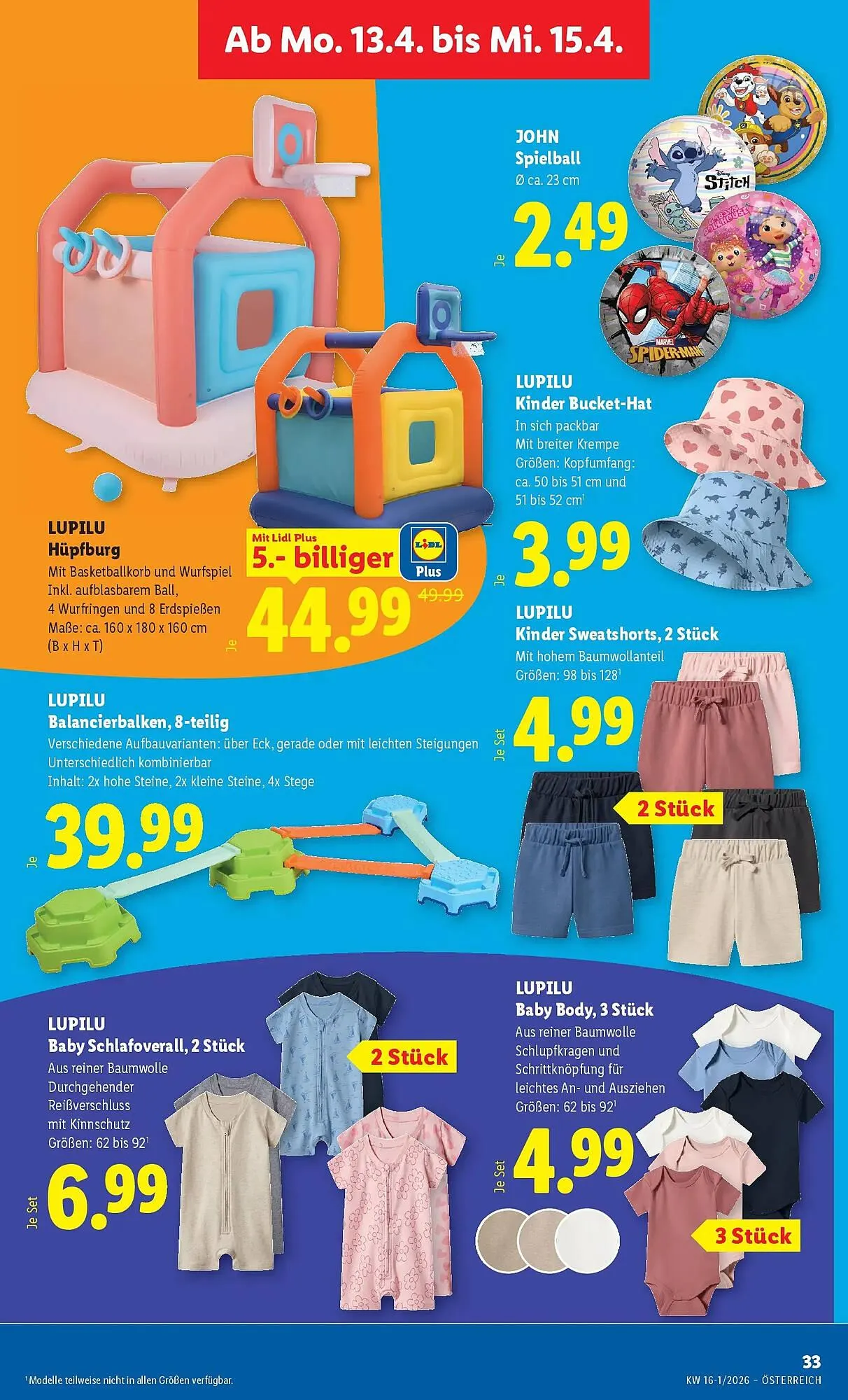 Lidl Flugblatt von 9. April bis 16. April 2026 - Flugblätt seite  36