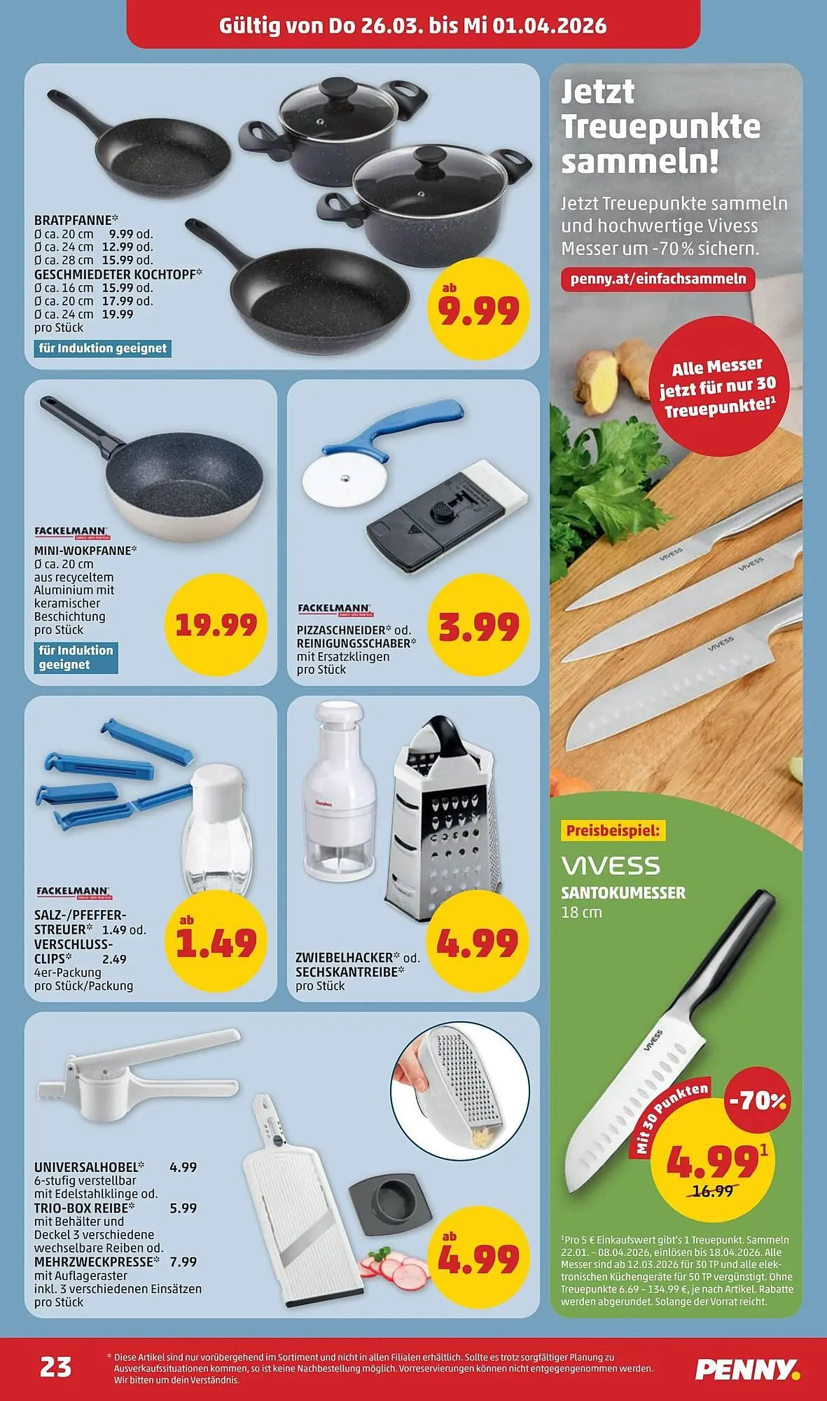 PENNY Flugblatt von 26. März bis 1. April 2026 - Flugblätt seite  23