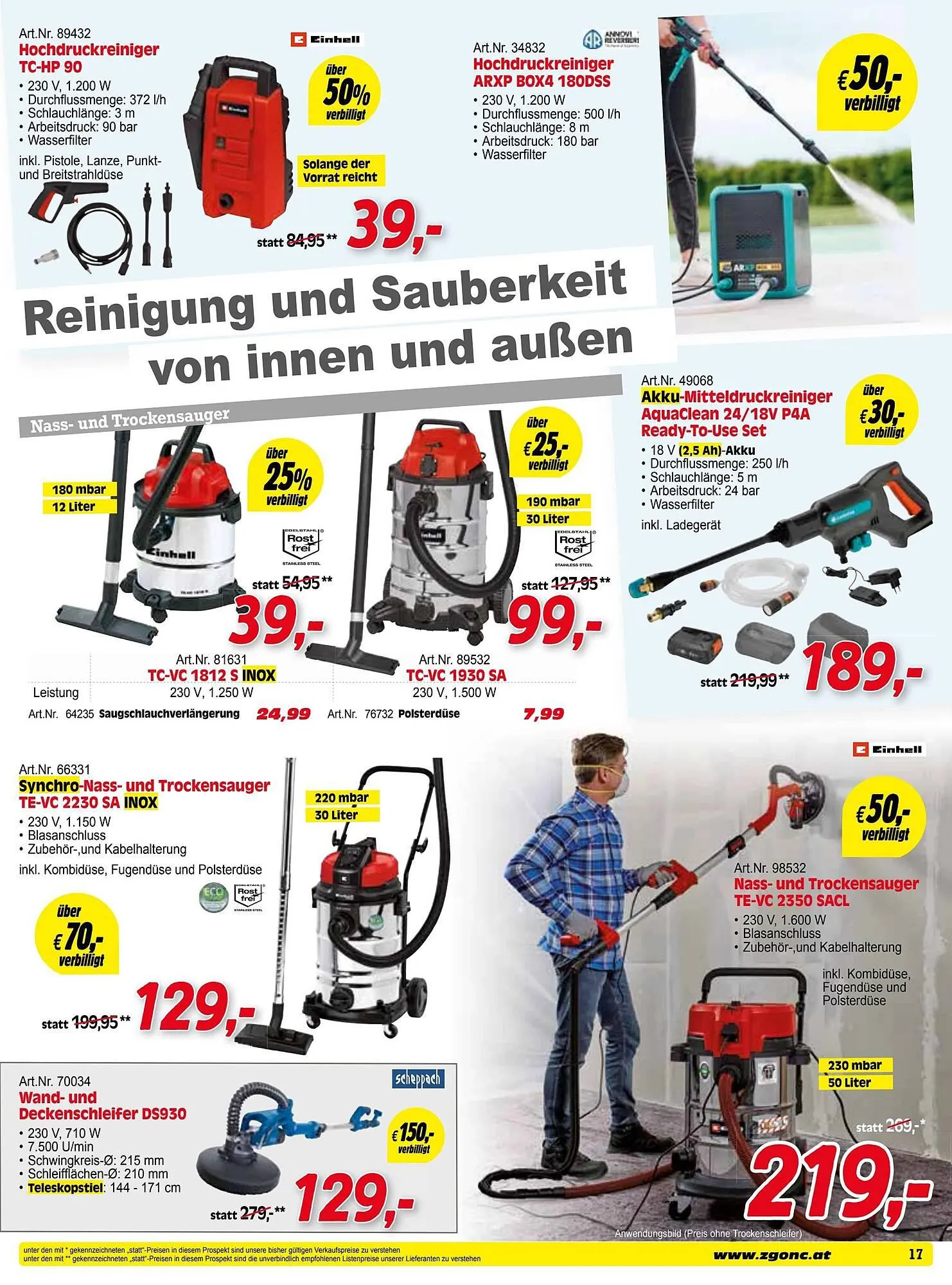 Zgonc Flugblatt von 31. August bis 30. September 2023 - Flugblätt seite 17