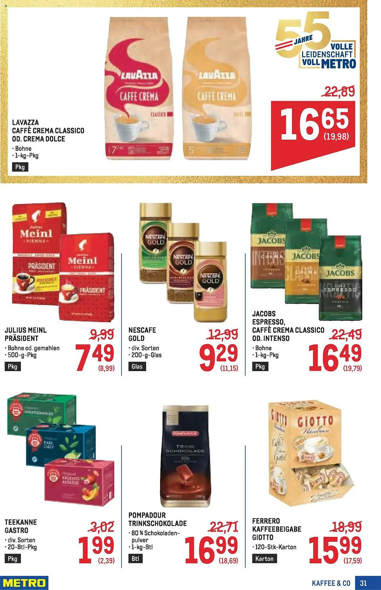 Metro Flugblatt von 19. März bis 1. April 2026 - Flugblätt seite 31