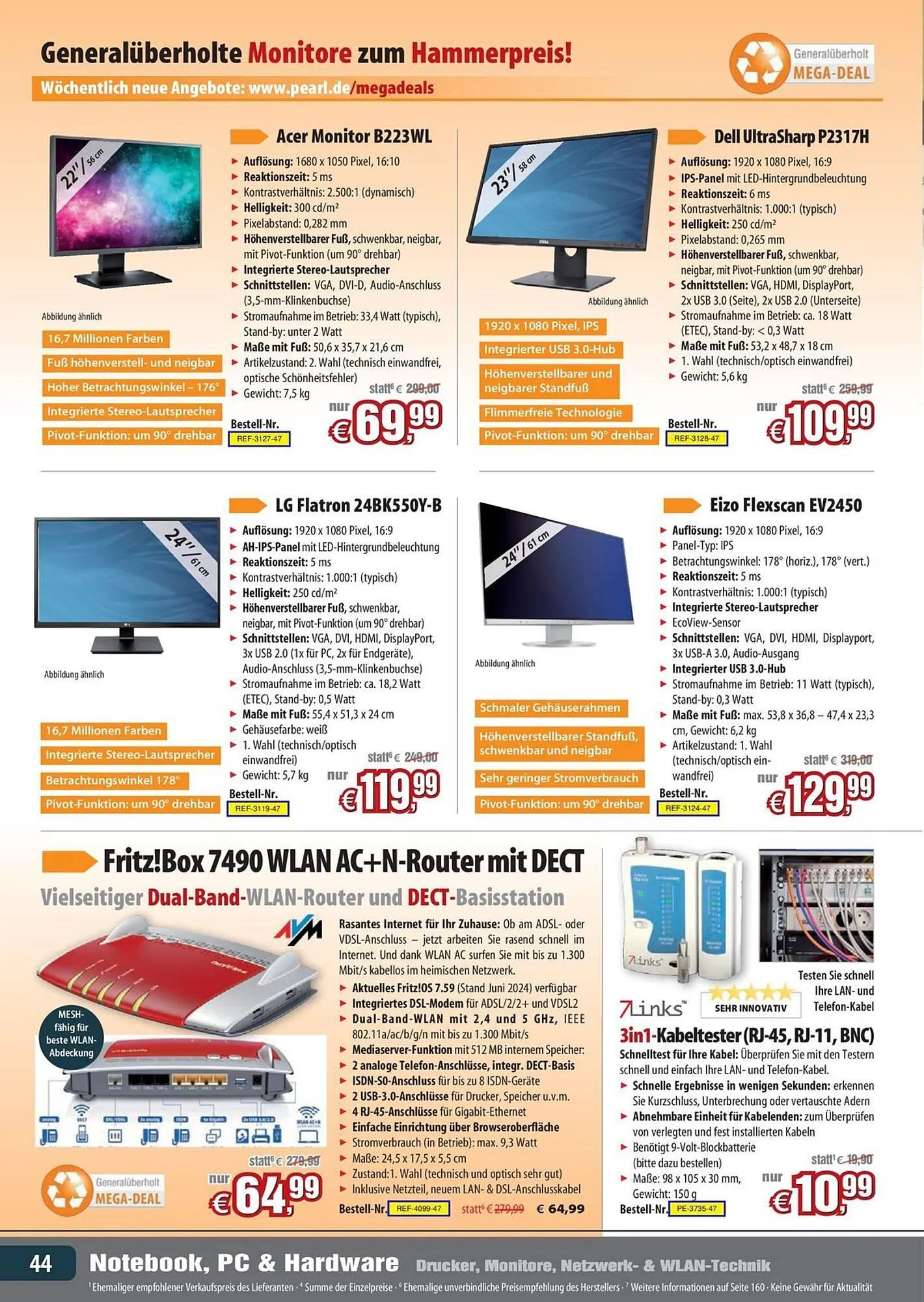 Pearl Flugblatt von 31. August bis 28. September 2024 - Flugblätt seite 44