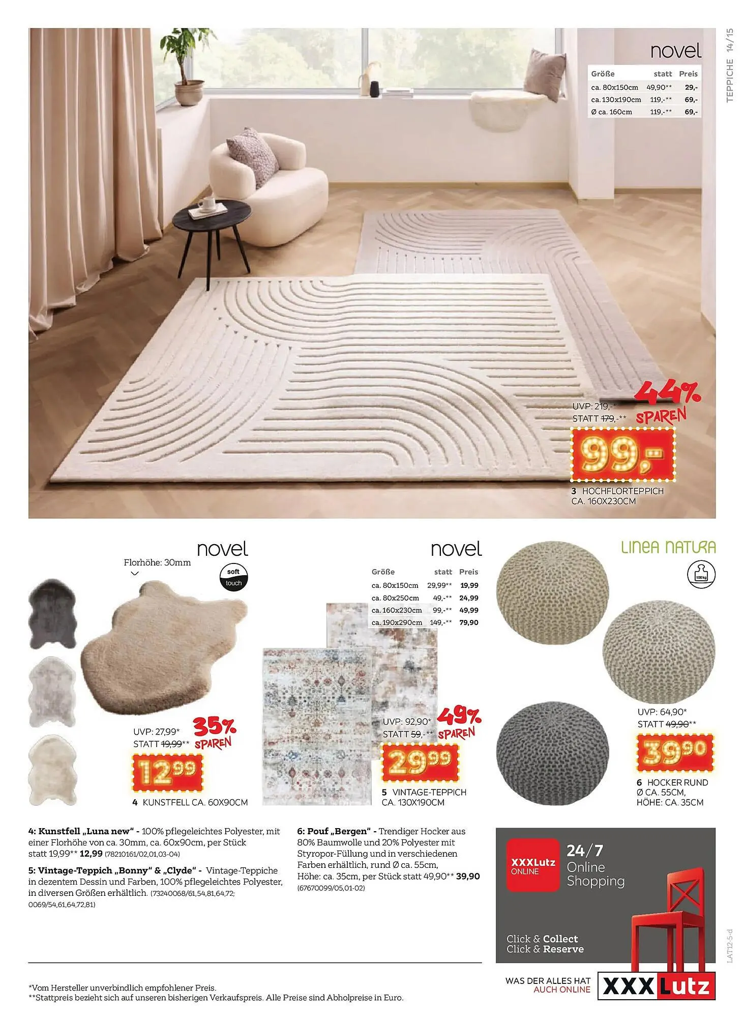 XXXLutz Prospekt von 16. Dezember bis 24. Dezember 2025 - Flugblätt seite 15