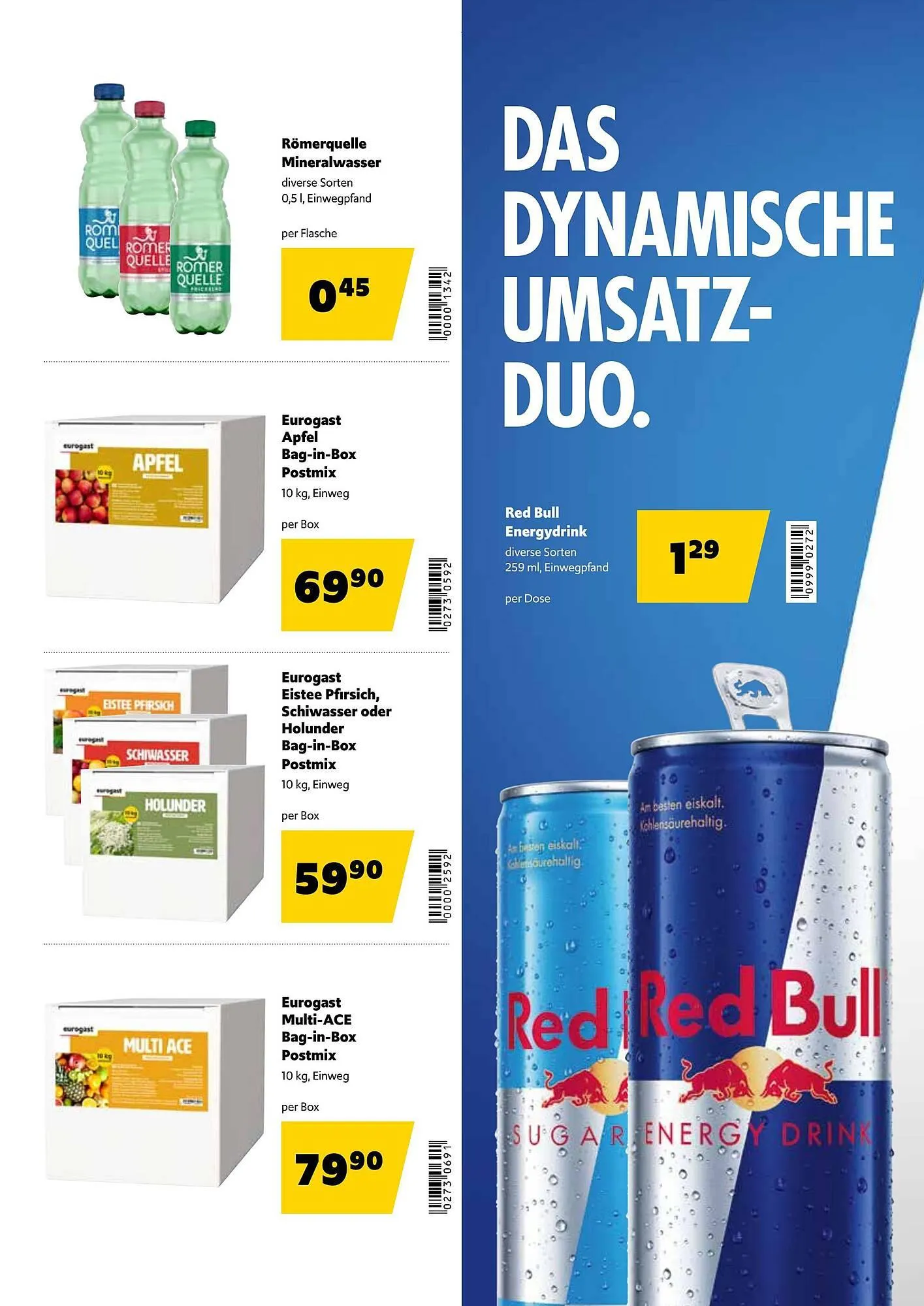 Eurogast Grissemann Flugblatt von 26. Jänner bis 7. Februar 2026 - Flugblätt seite 21