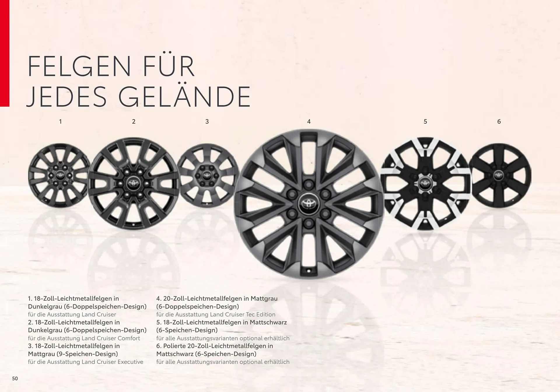 Toyota Flugblatt von 1. April bis 20. Oktober 2026 - Flugblätt seite  50