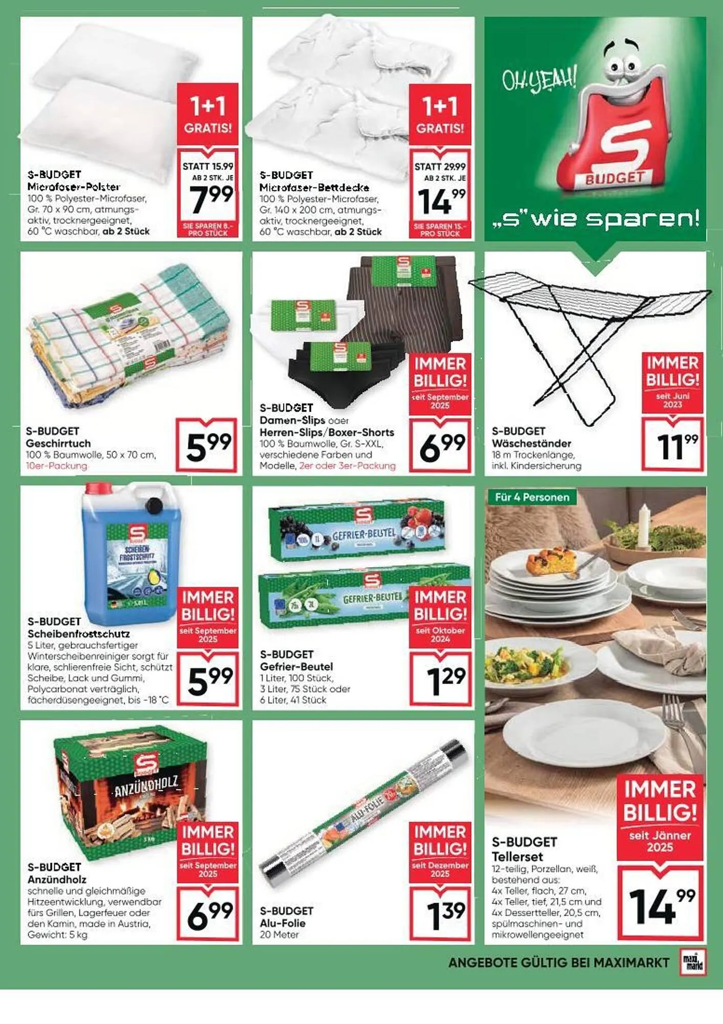 Maximarkt Flugblatt von 22. Jänner bis 28. Jänner 2026 - Flugblätt seite  17
