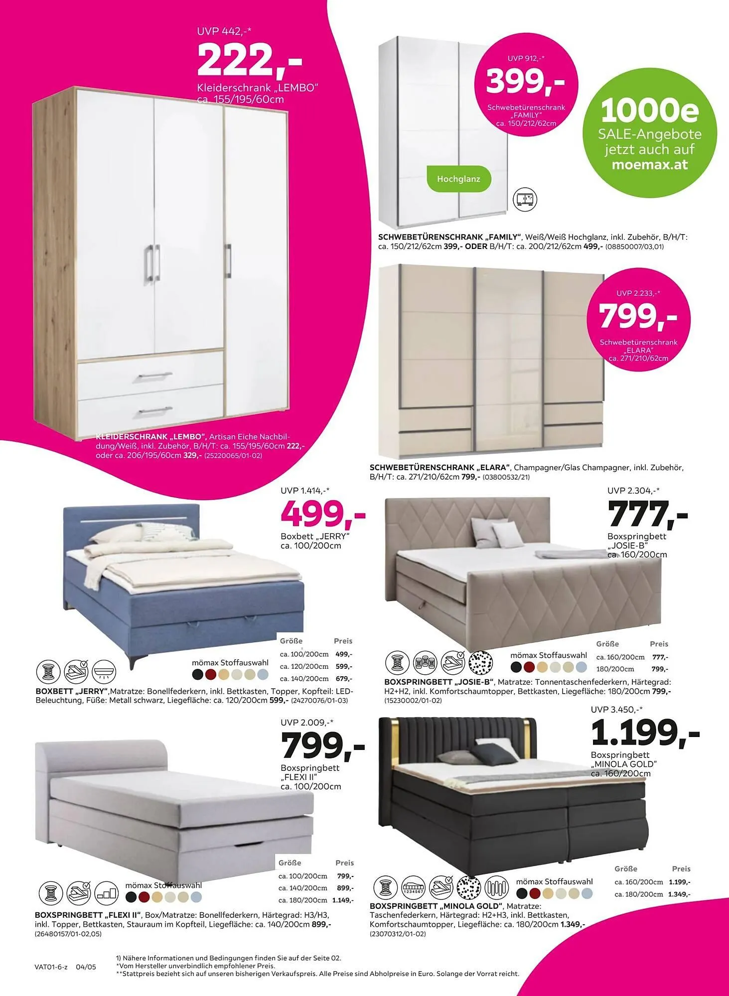 Mömax Flugblatt von 6. Jänner bis 10. Jänner 2026 - Flugblätt seite 4