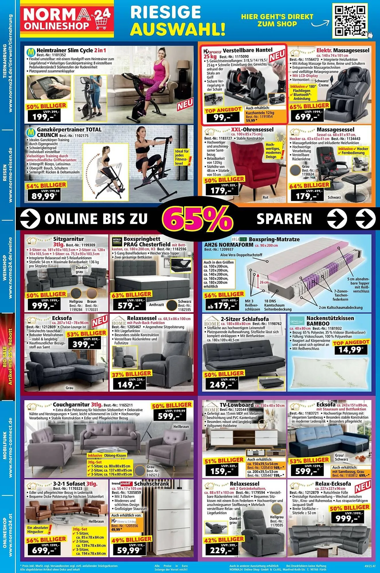 Norma Prospekt von 1. Dezember bis 7. Dezember 2025 - Flugblätt seite  22