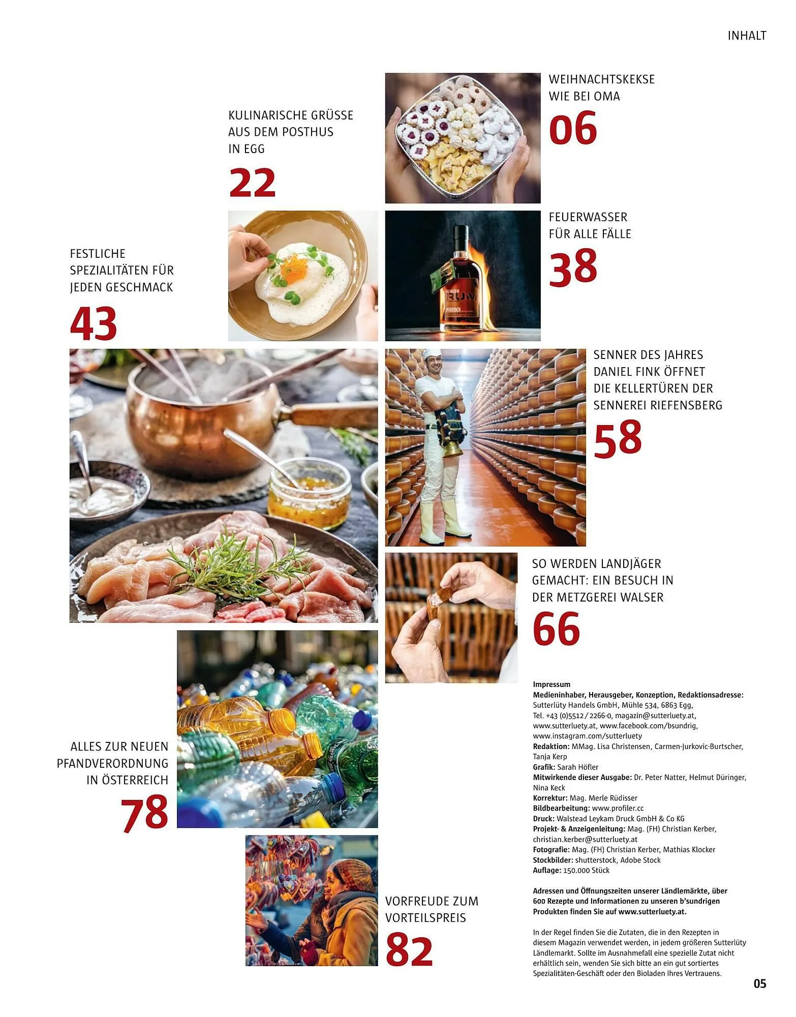 Sutterlüty Flugblatt von 19. November bis 9. Dezember 2024 - Flugblätt seite 5