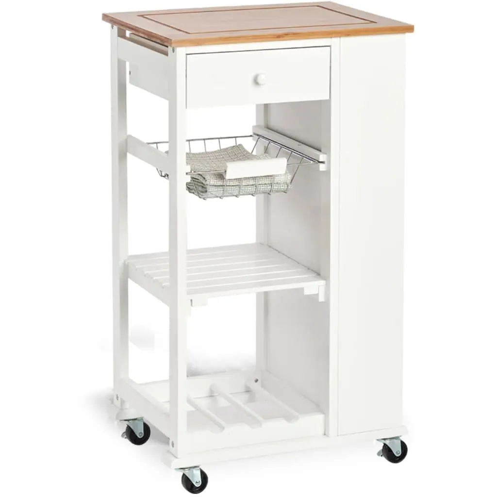 Zeller Present Küchenwagen mit 4 Rollen