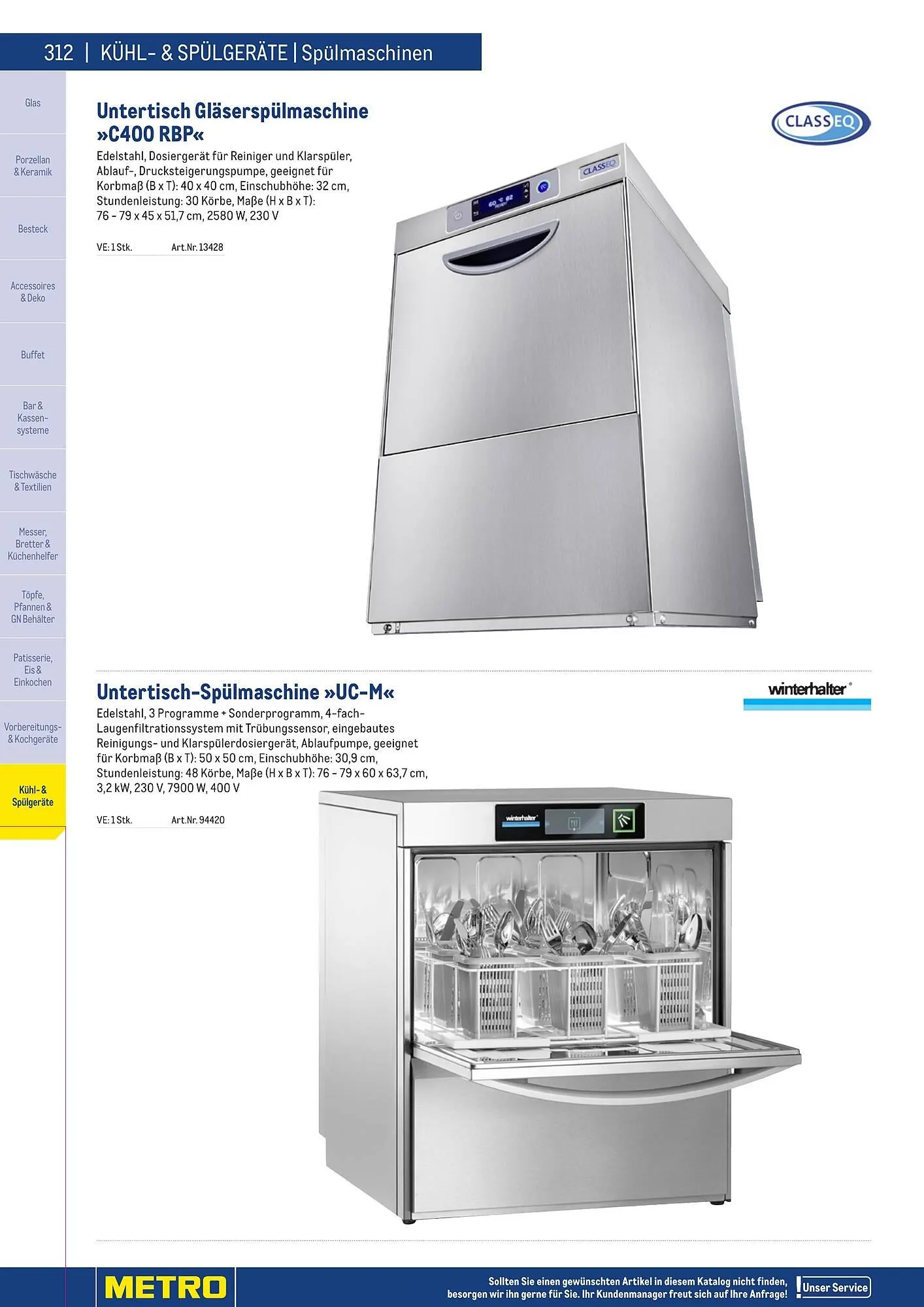 Metro Flugblatt von 25. März bis 31. Dezember 2026 - Flugblätt seite  312