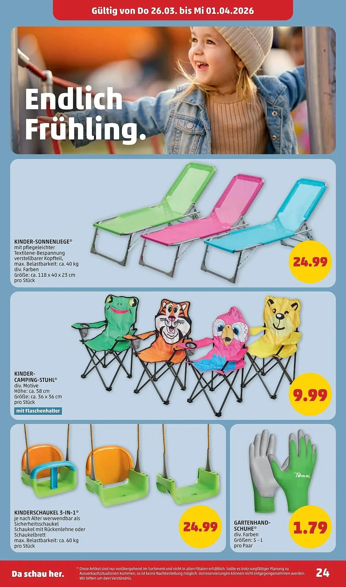 PENNY Flugblatt von 26. März bis 1. April 2026 - Flugblätt seite  24