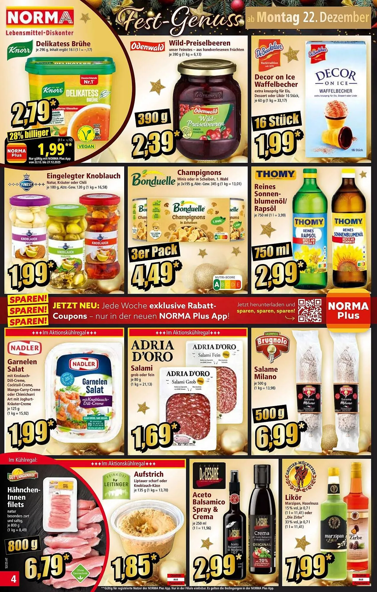 Norma Prospekt von 22. Dezember bis 28. Dezember 2025 - Flugblätt seite  4
