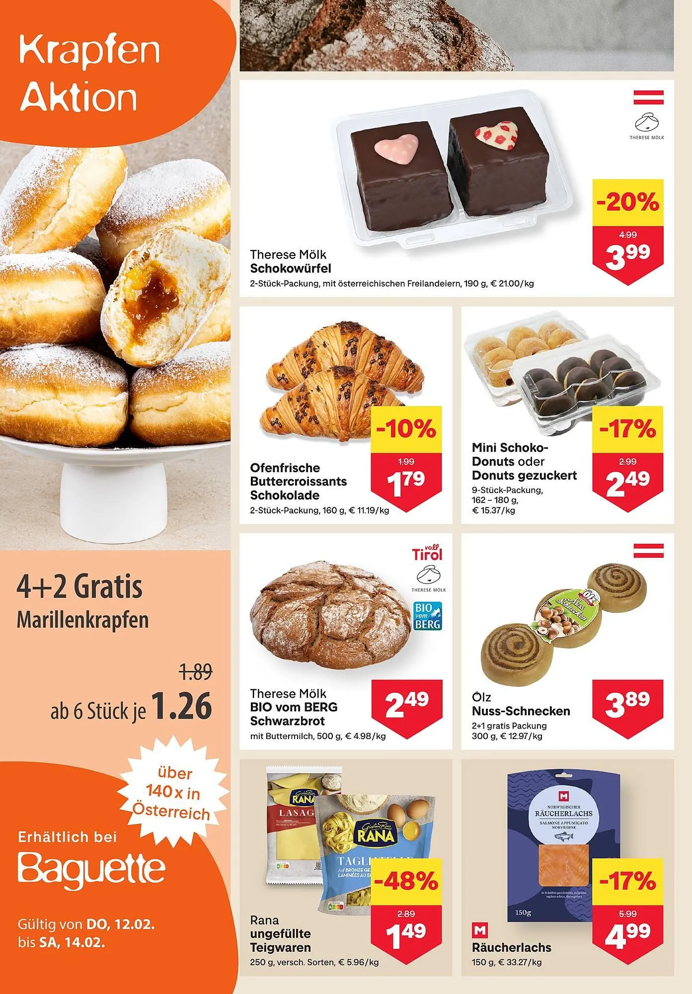 MPreis Flugblatt von 12. Februar bis 18. Februar 2026 - Flugblätt seite  4