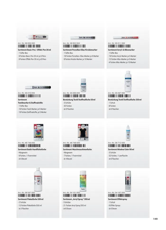 NEUER KATALOG 2024 von 23. Februar bis 31. Dezember 2024 - Flugblätt seite 151