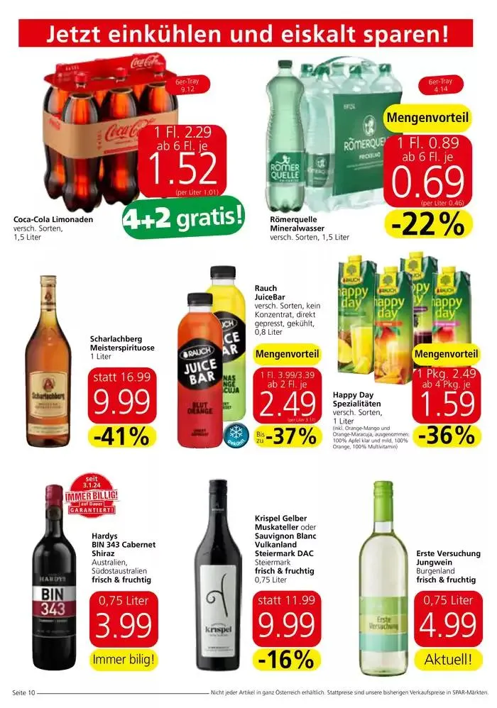 Aktuelle Deals und Angebote von 24. Oktober bis 7. November 2024 - Flugblätt seite 10