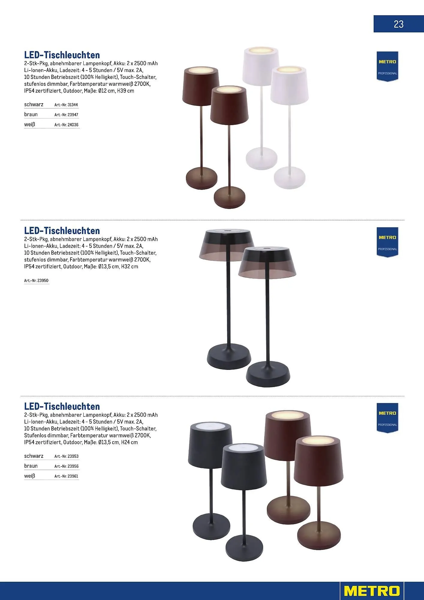 Metro Flugblatt von 25. März bis 31. Dezember 2026 - Flugblätt seite  23