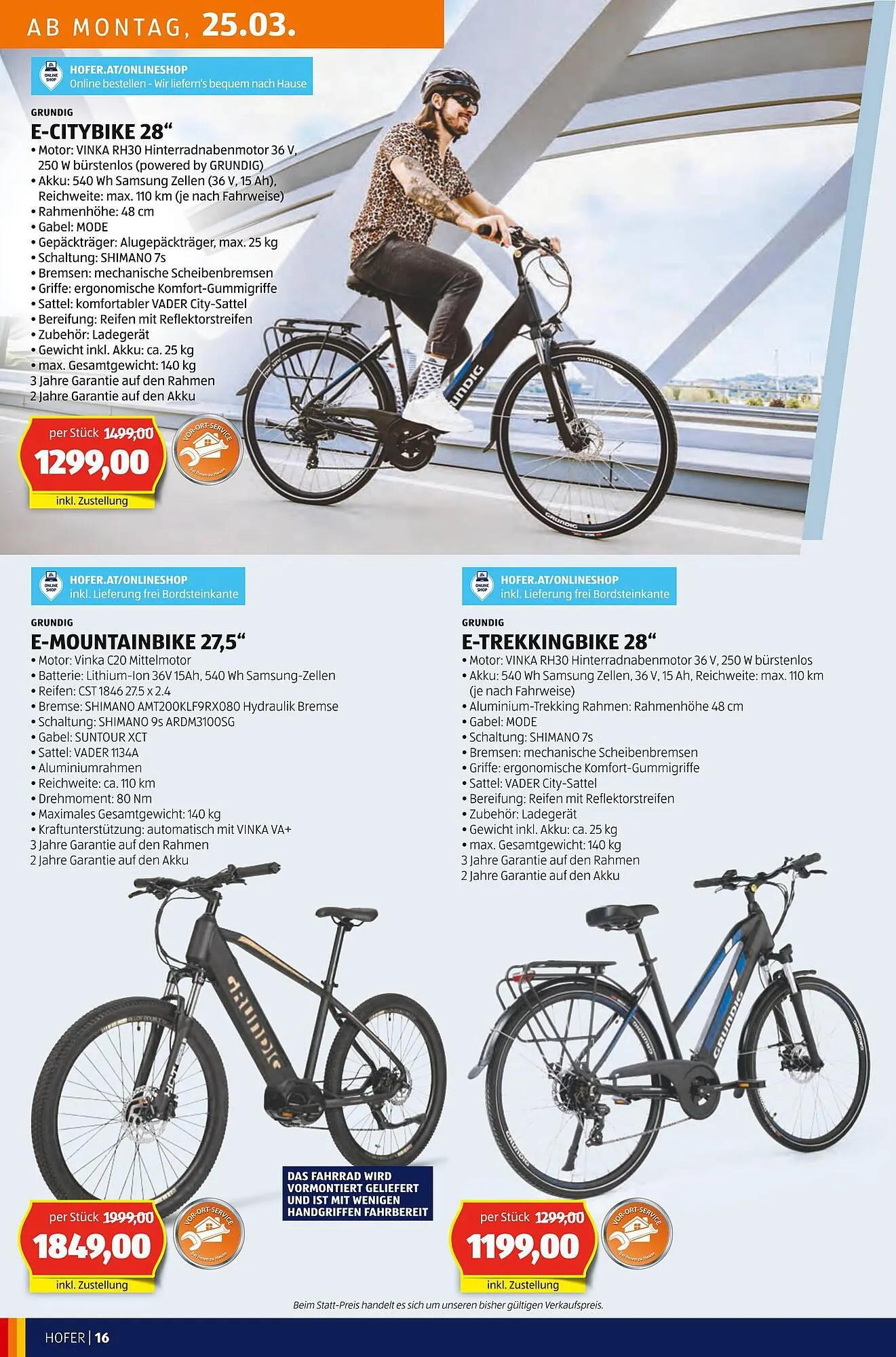 Hofer Flugblatt von 22. März bis 28. März 2024 - Flugblätt seite 18