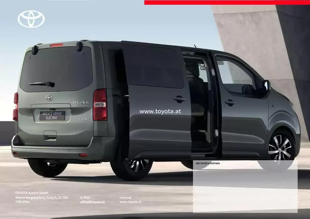 Toyota Proace Verso & Proace Verso Electric von 1. Februar bis 1. Februar 2026 - Flugblätt seite 11