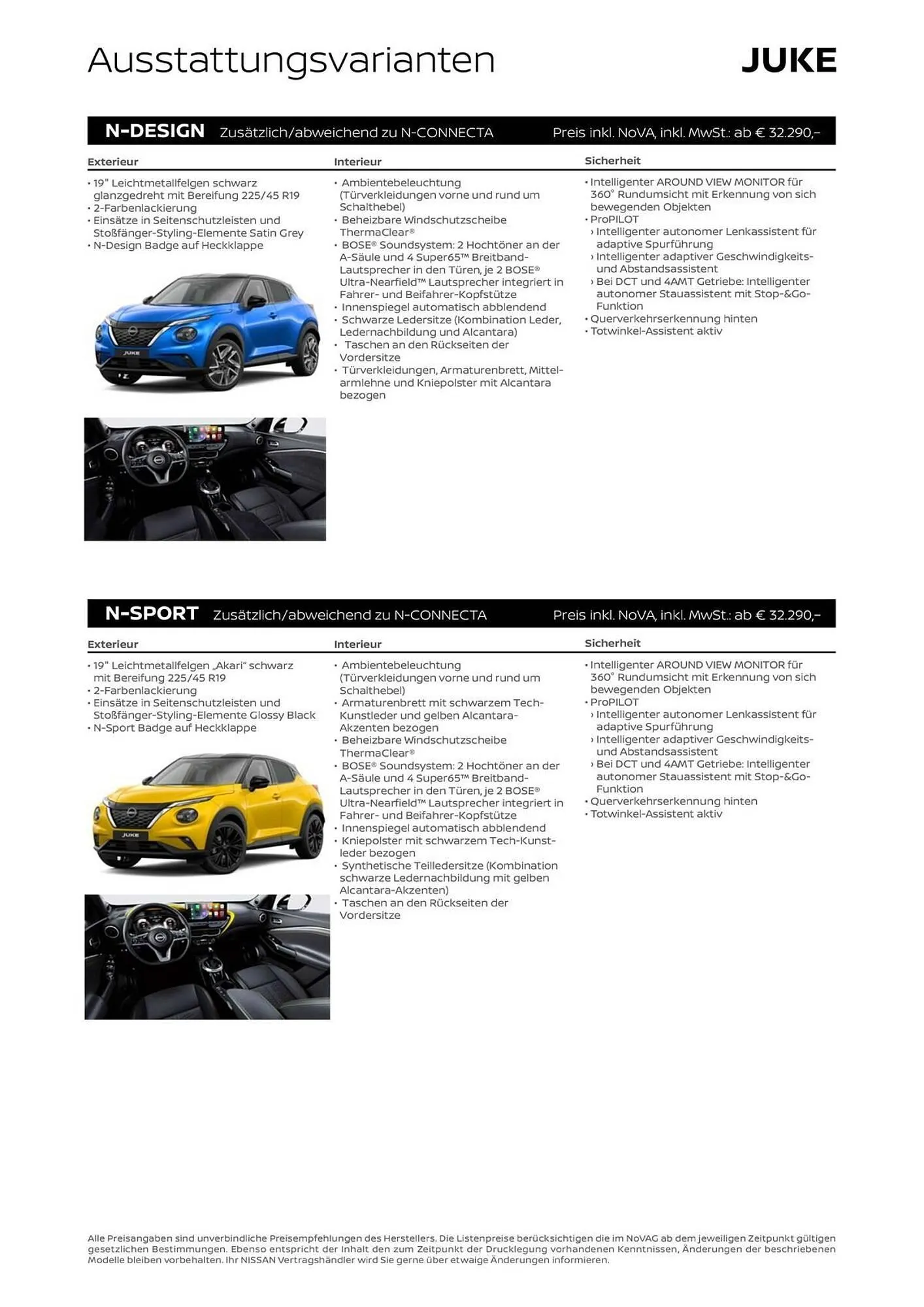 Nissan Flugblatt von 1. September bis 12. Jänner 2026 - Flugblätt seite  4