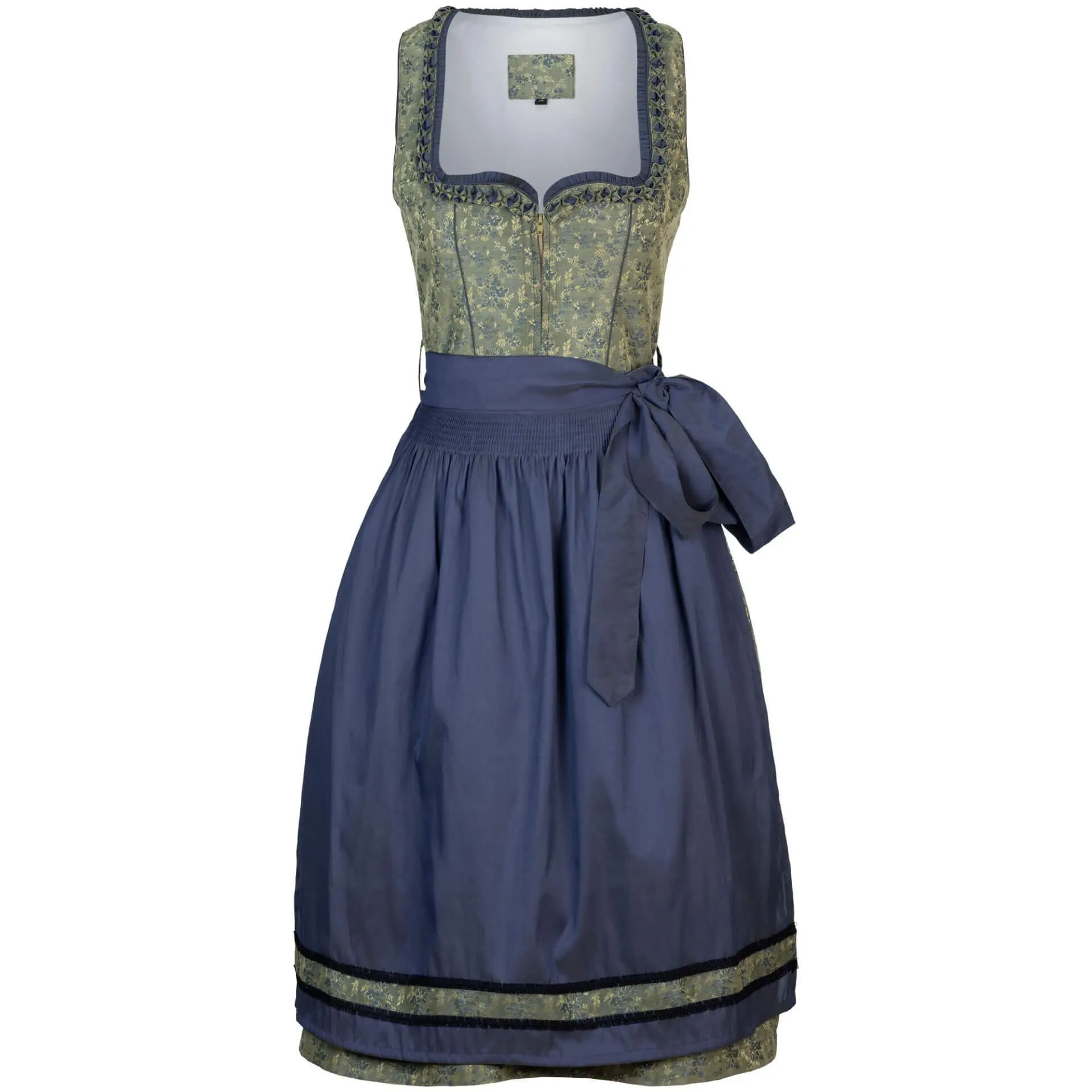 Damen Dirndl "Finine", Grün-Lila