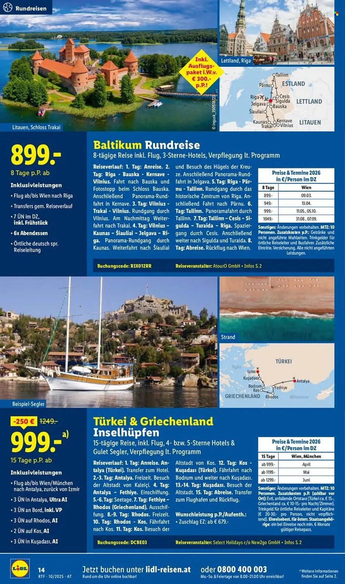 Lidl Flugblatt von 13. Oktober bis 15. November 2025 - Flugblätt seite  14