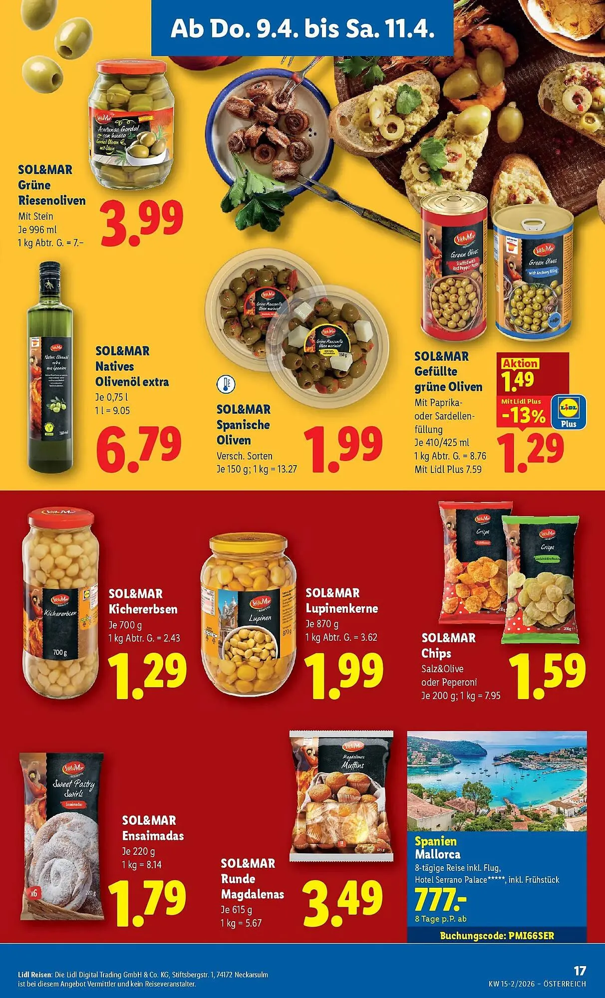 Lidl Flugblatt von 9. April bis 16. April 2026 - Flugblätt seite  19