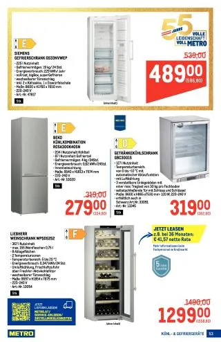 METRO Flugblatt -Profi von 19. März bis 1. April 2026 - Flugblätt seite  53