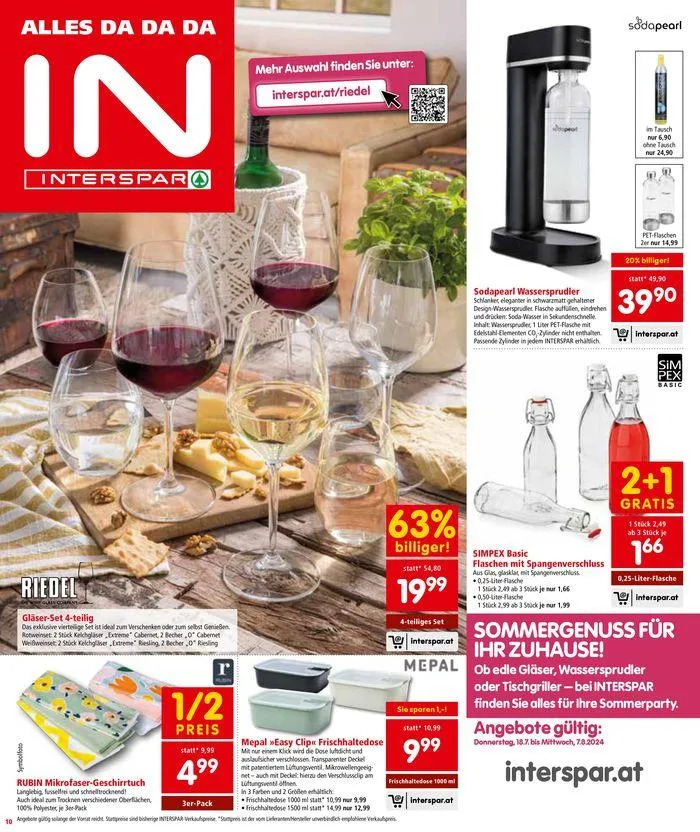 Exklusive Schnäppchen von 19. Juli bis 2. August 2024 - Flugblätt seite 10