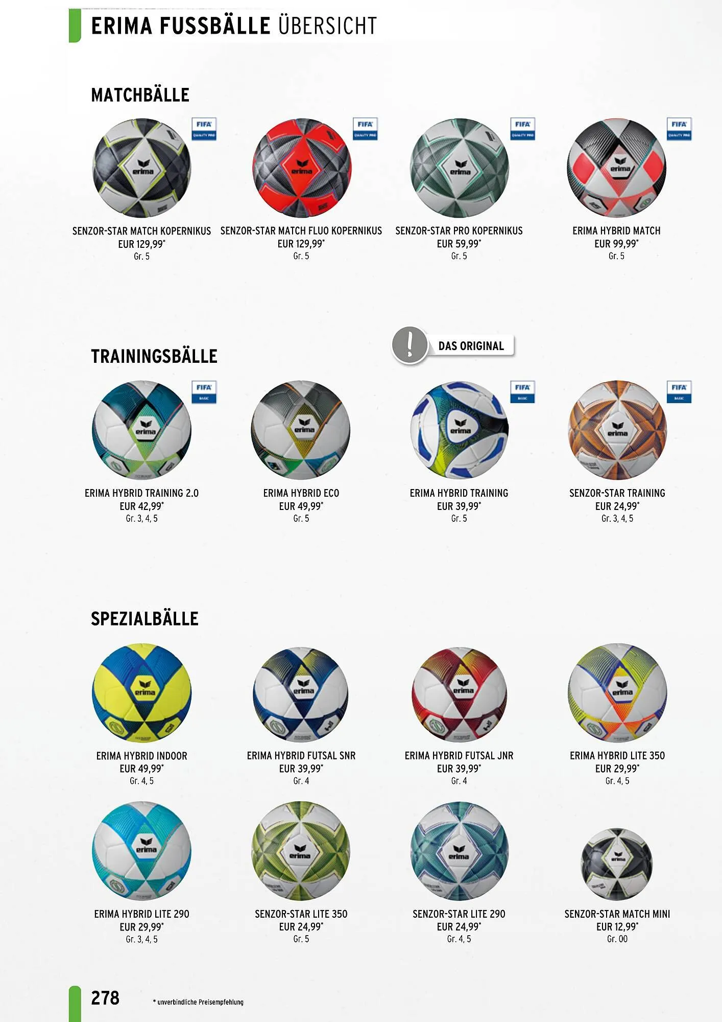 ERIMA Flugblatt von 2. Jänner bis 31. Dezember 2024 - Flugblätt seite 278