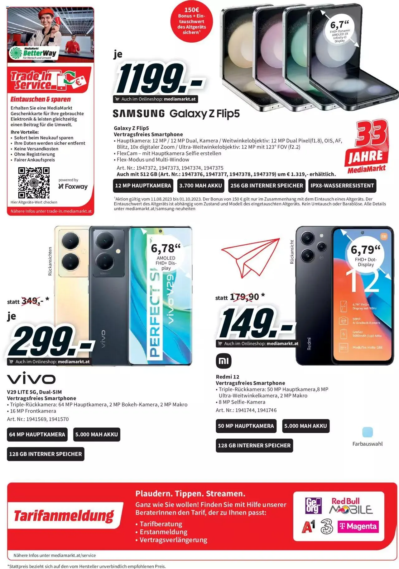 Media Markt Angebote von 27. August bis 9. September 2023 - Flugblätt seite  2