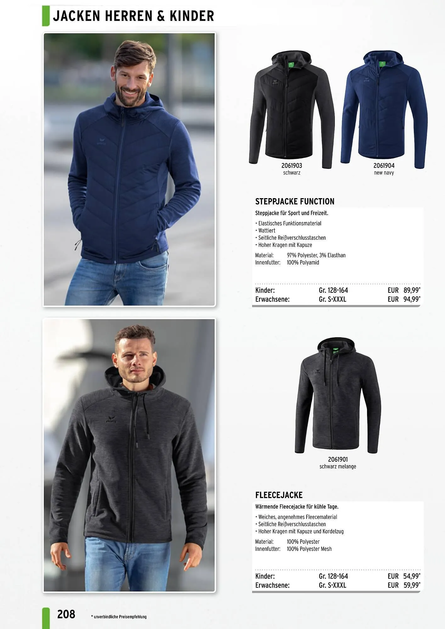 ERIMA Flugblatt von 2. Jänner bis 31. Dezember 2024 - Flugblätt seite  208