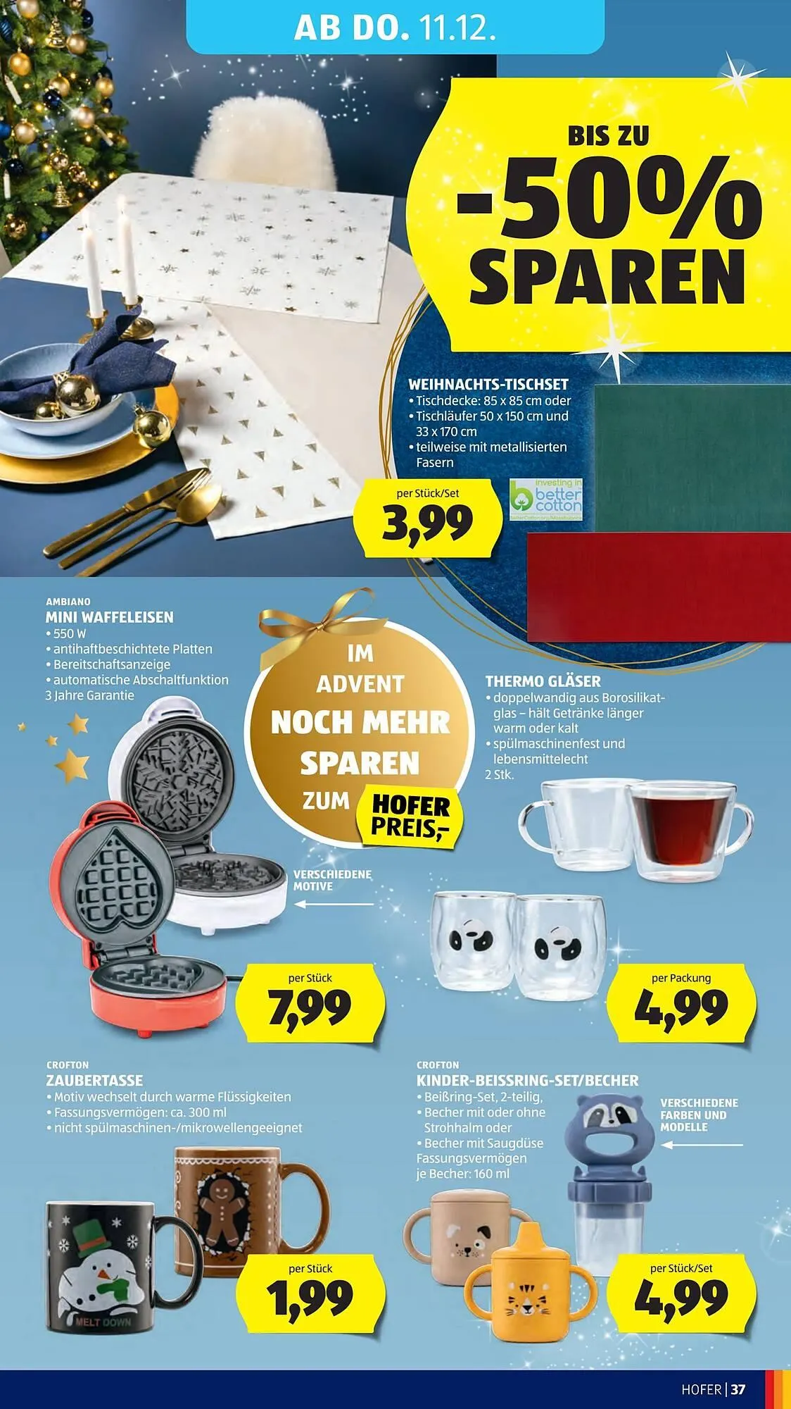Hofer Flugblatt von 5. Dezember bis 12. Dezember 2025 - Flugblätt seite  51