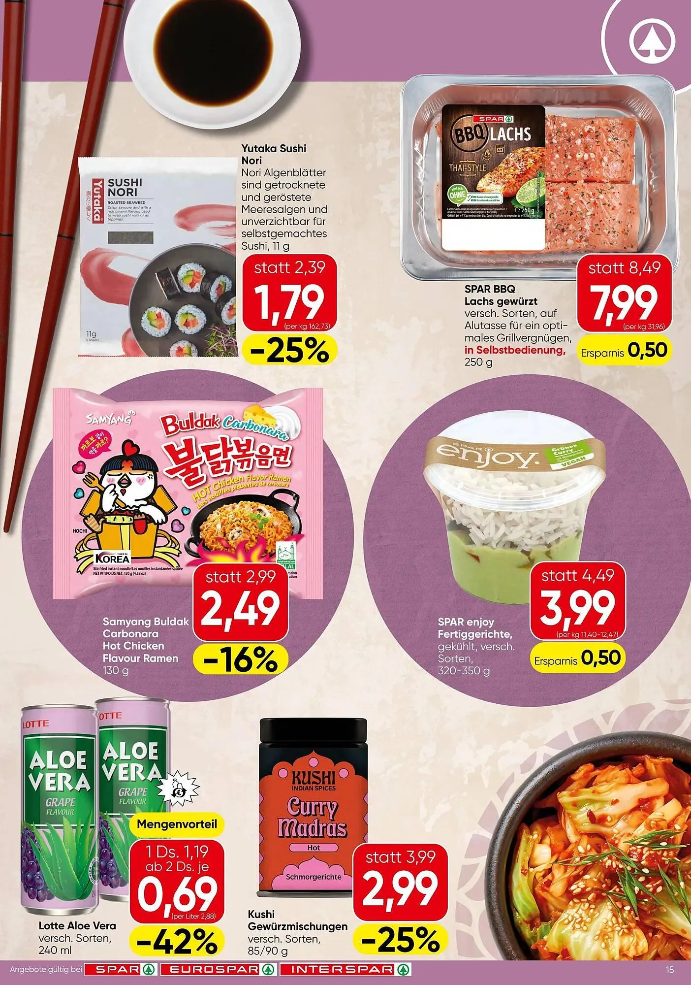 Spar Flugblatt von 29. Jänner bis 11. Februar 2026 - Flugblätt seite  15