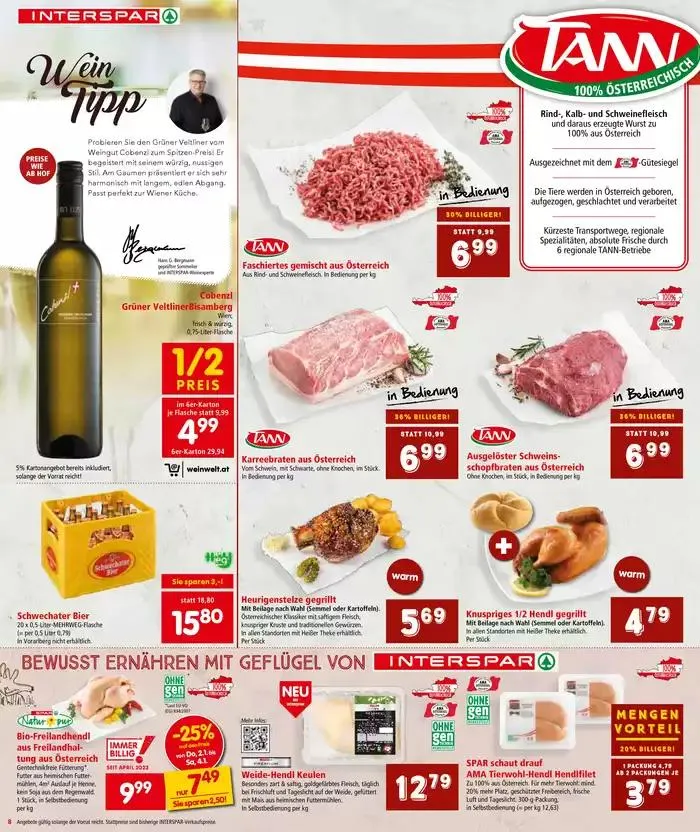 Tolles Angebot für Schnäppchenjäger von 8. Jänner bis 15. Jänner 2025 - Flugblätt seite  8