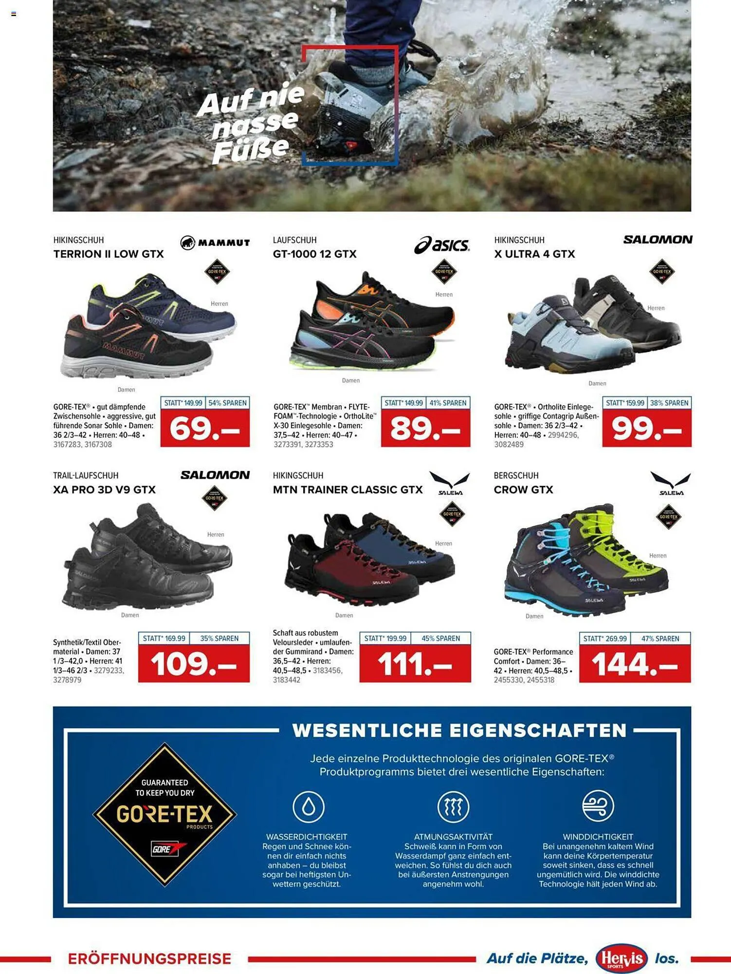 Hervis Flugblatt von 9. November bis 11. November 2023 - Flugblätt seite  15