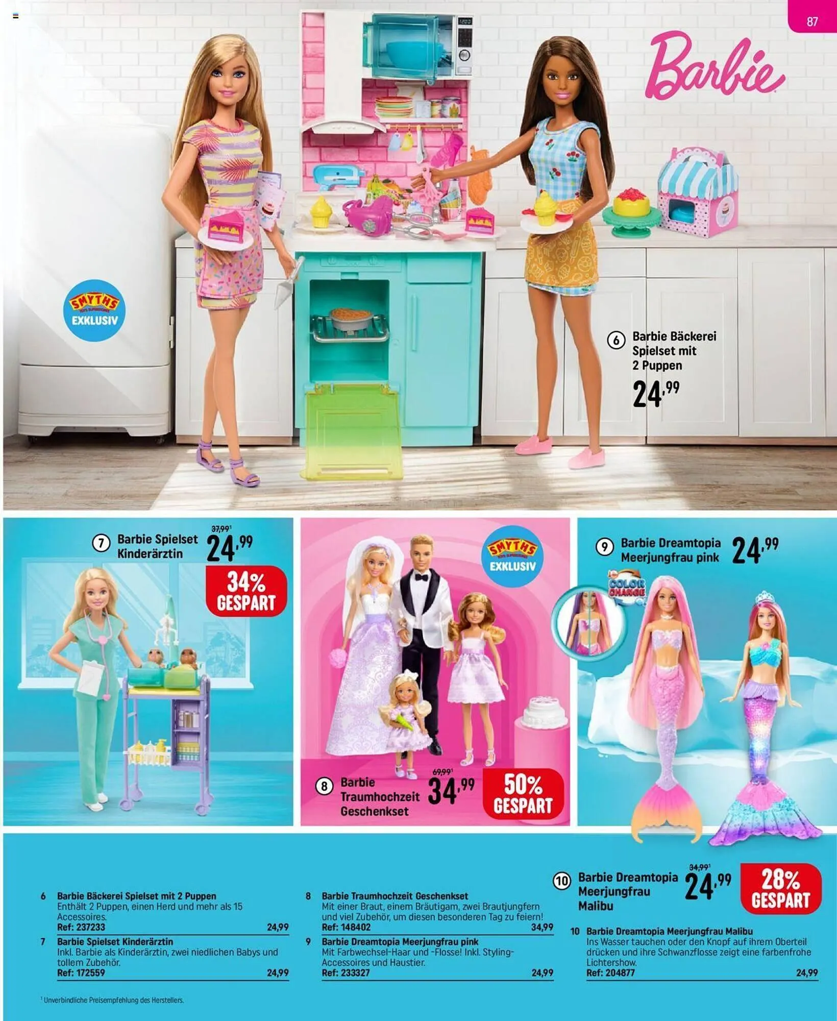 Smyths Toys Flugblatt von 25. September bis 13. Dezember 2024 - Flugblätt seite  87