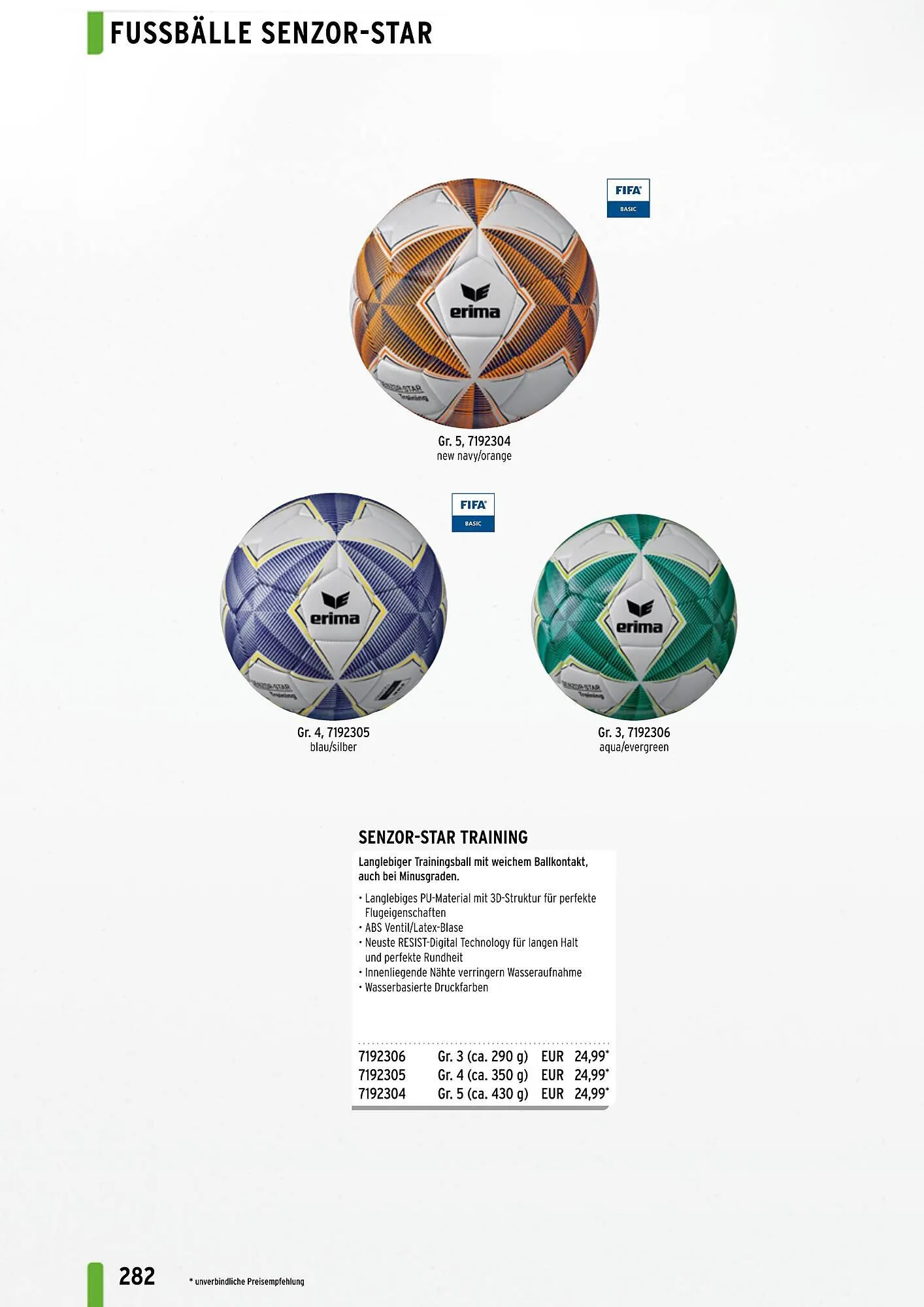 ERIMA Flugblatt von 2. Jänner bis 31. Dezember 2024 - Flugblätt seite 282