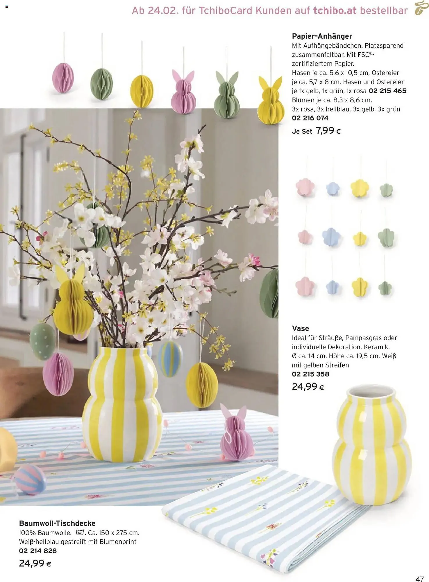 Tchibo Eduscho Flugblatt von 1. März bis 31. März 2026 - Flugblätt seite  47