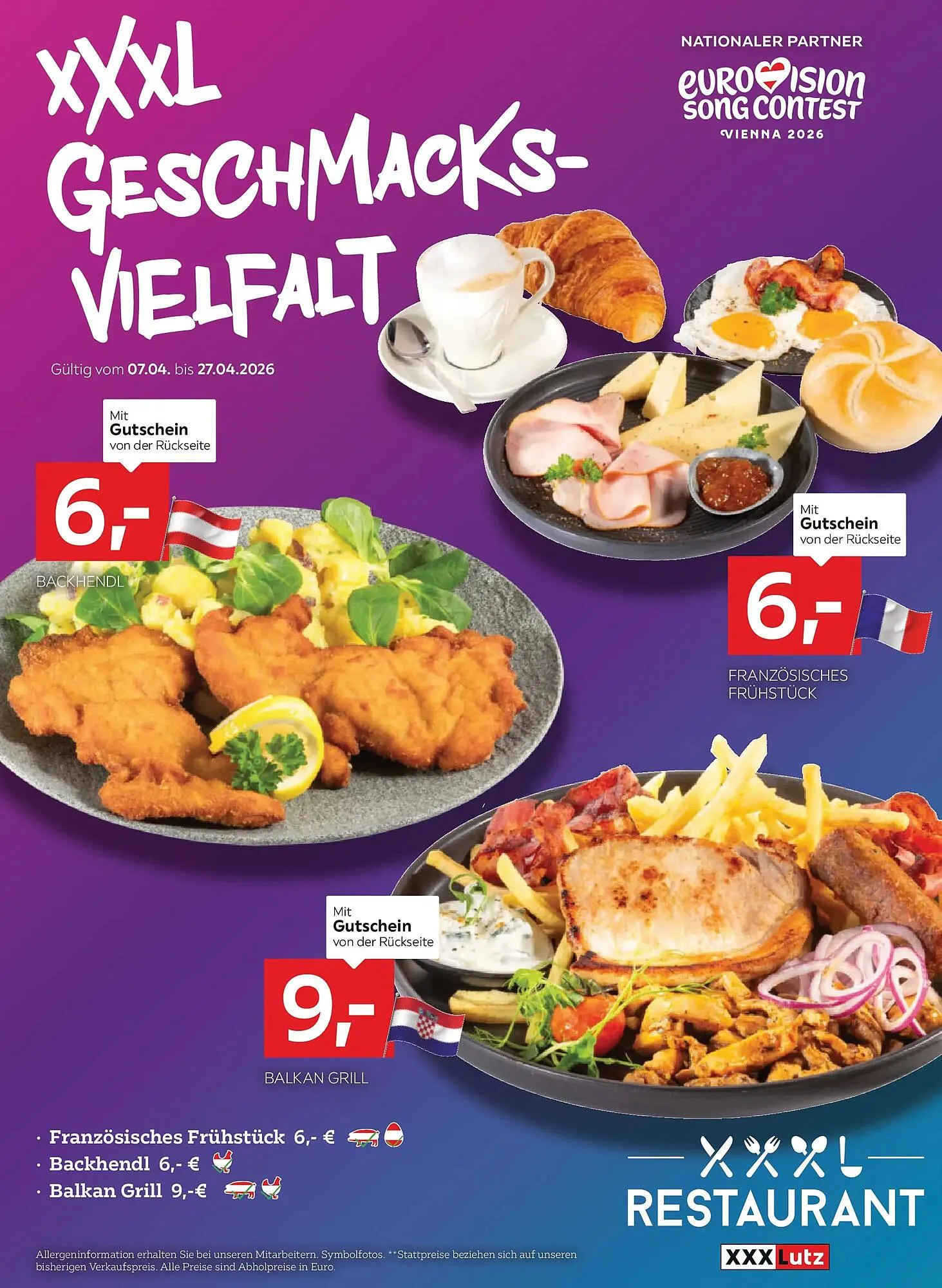 XXXLutz Prospekt von 7. April bis 27. April 2026 - Flugblätt seite  1