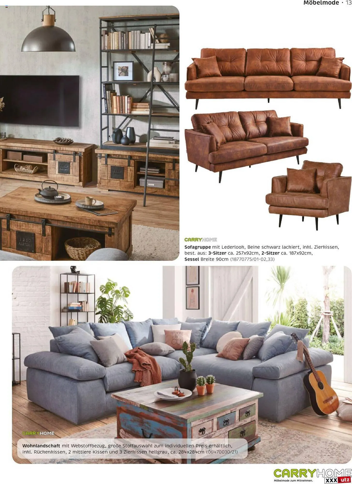 XXXLutz Flugblatt von 5. Juli bis 31. Mai 2024 - Flugblätt seite 13