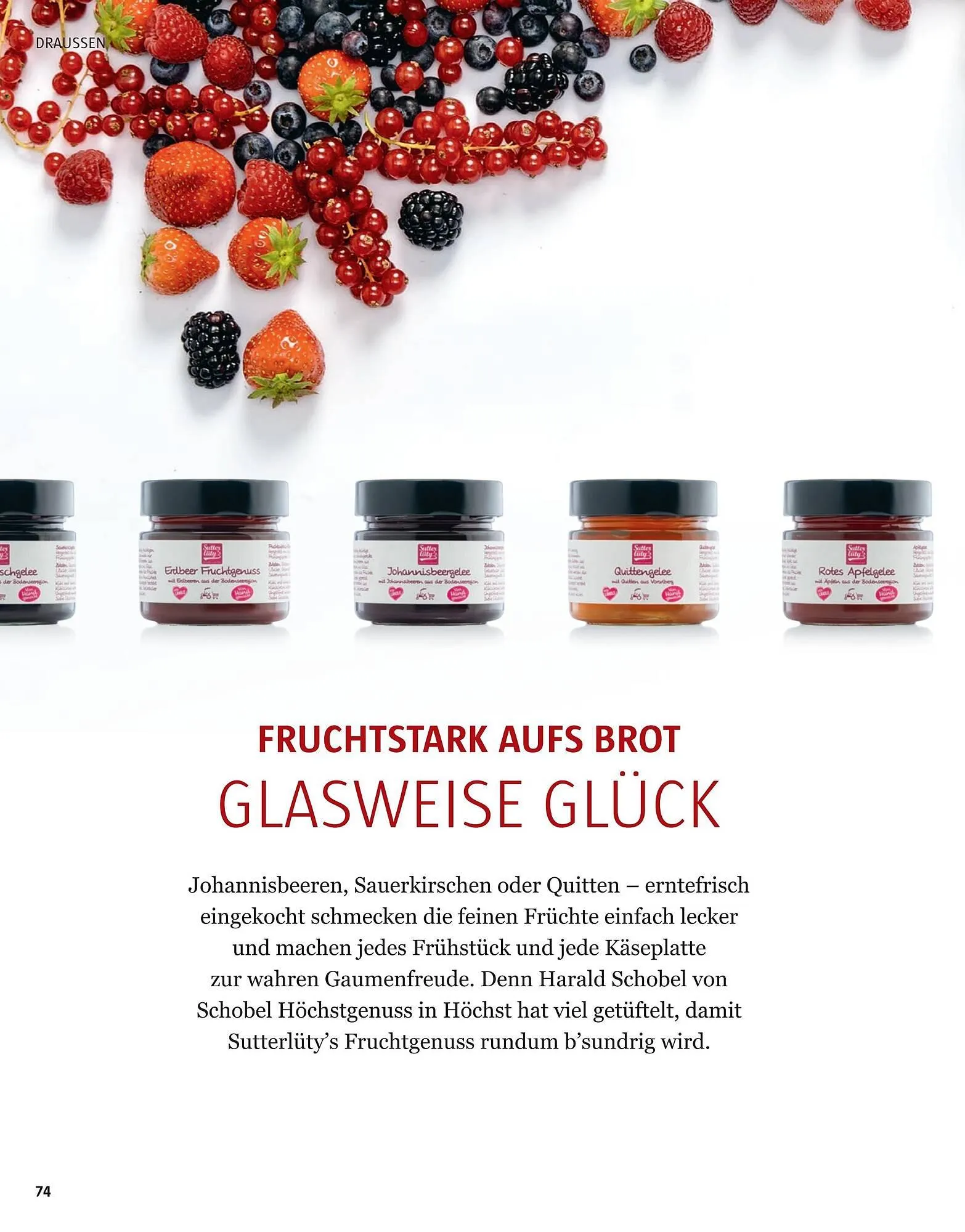 Sutterlüty Flugblatt von 19. November bis 9. Dezember 2024 - Flugblätt seite 74