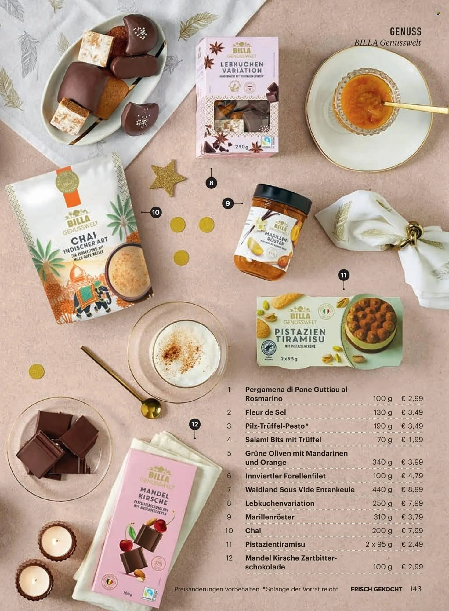 Billa Flugblatt von 1. November bis 30. November 2025 - Flugblätt seite  139