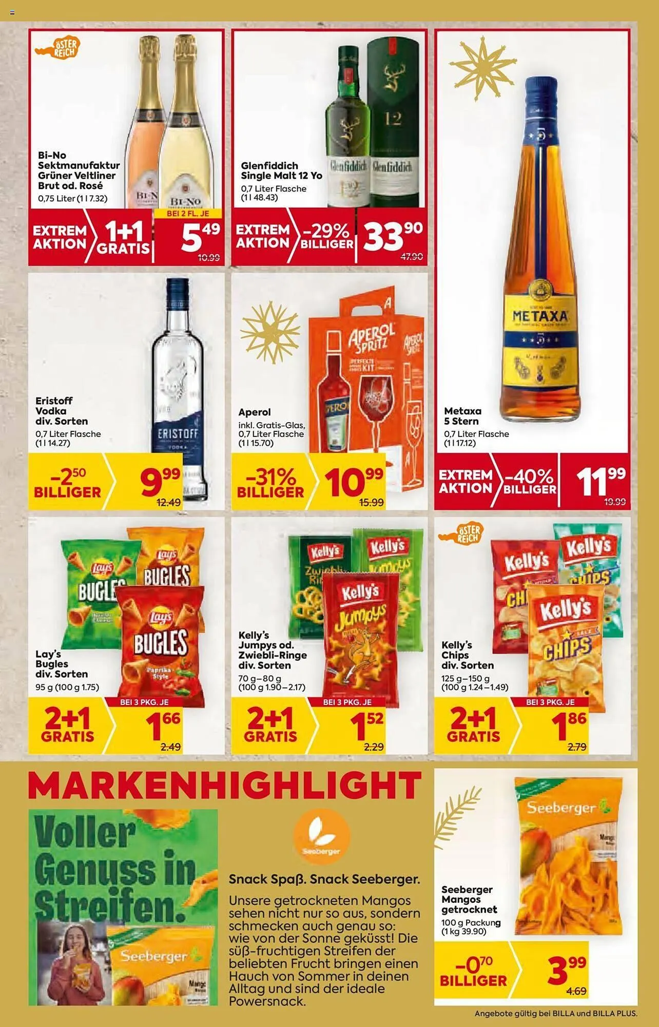 Billa Flugblatt von 7. Dezember bis 13. Dezember 2023 - Flugblätt seite 17