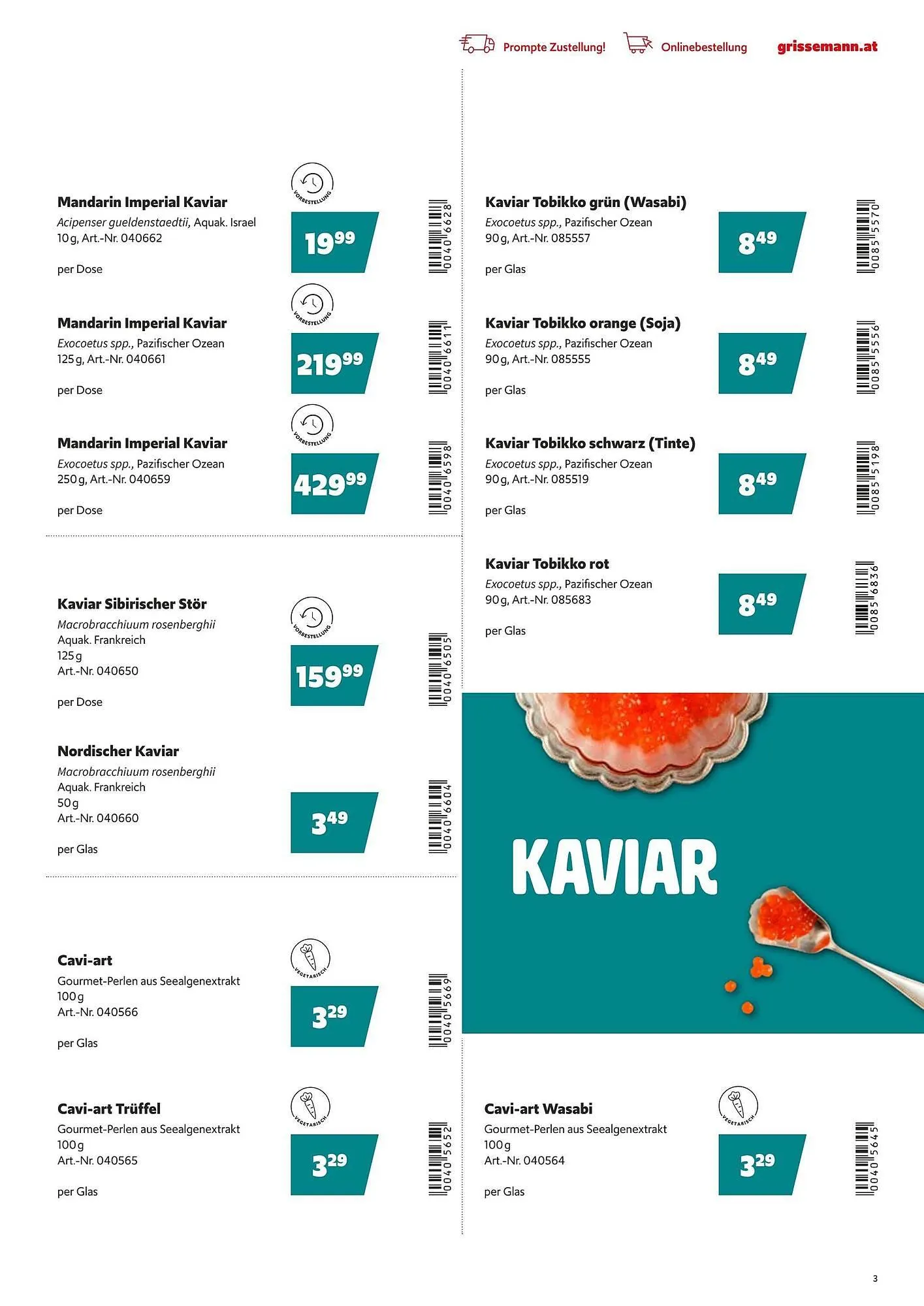 Eurogast Grissemann Flugblatt von 16. Jänner bis 8. Februar 2026 - Flugblätt seite  3