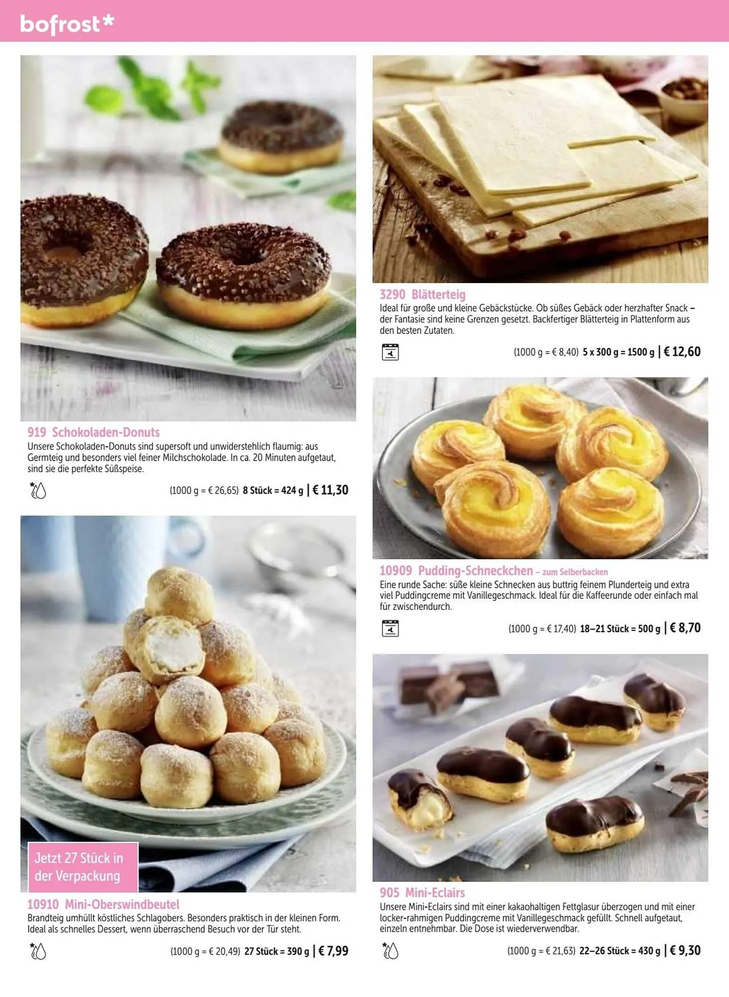 Bofrost Flugblatt von 25. September bis 29. Februar 2024 - Flugblätt seite 112