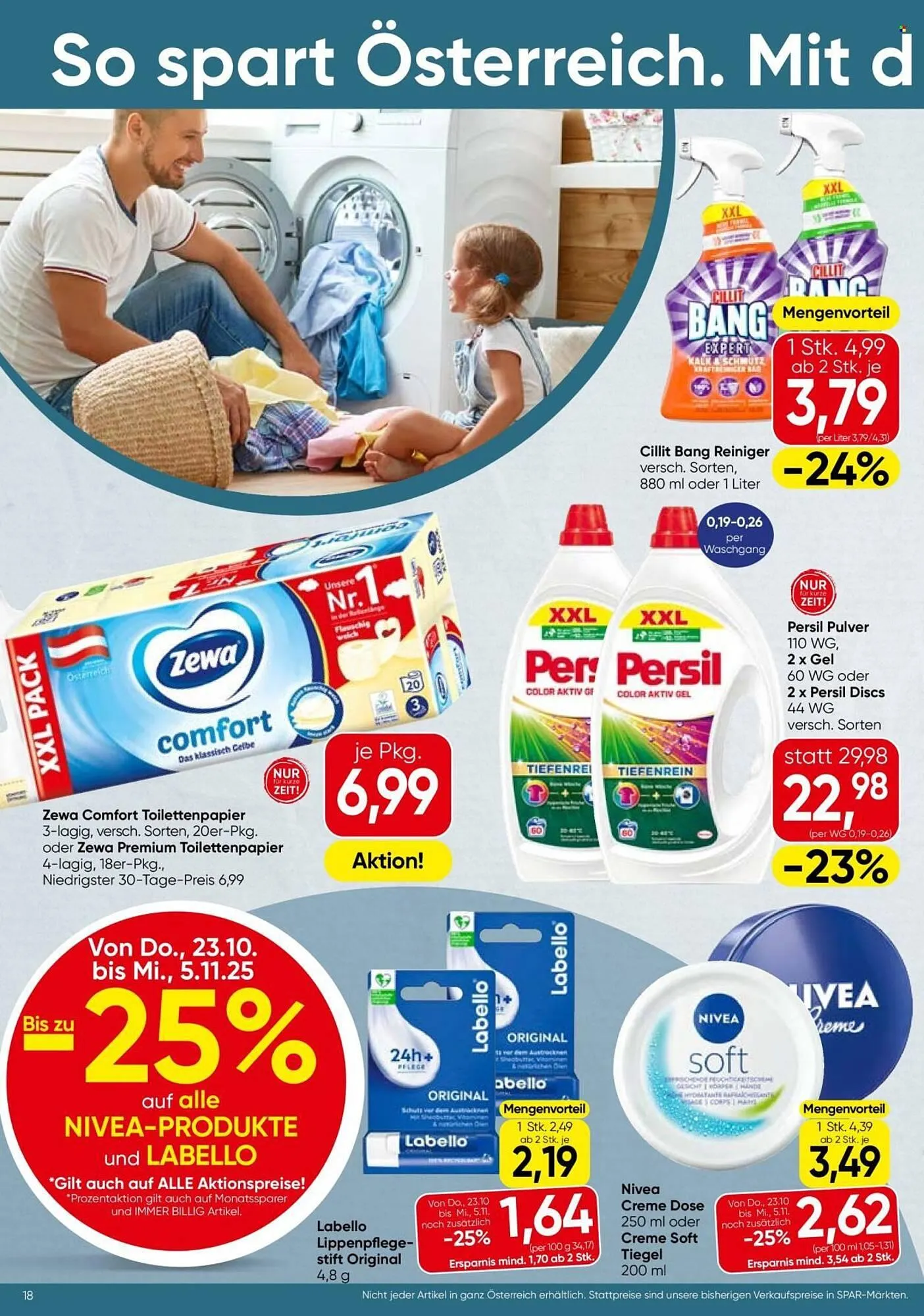 Eurospar Flugblatt von 23. Oktober bis 5. November 2025 - Flugblätt seite  18