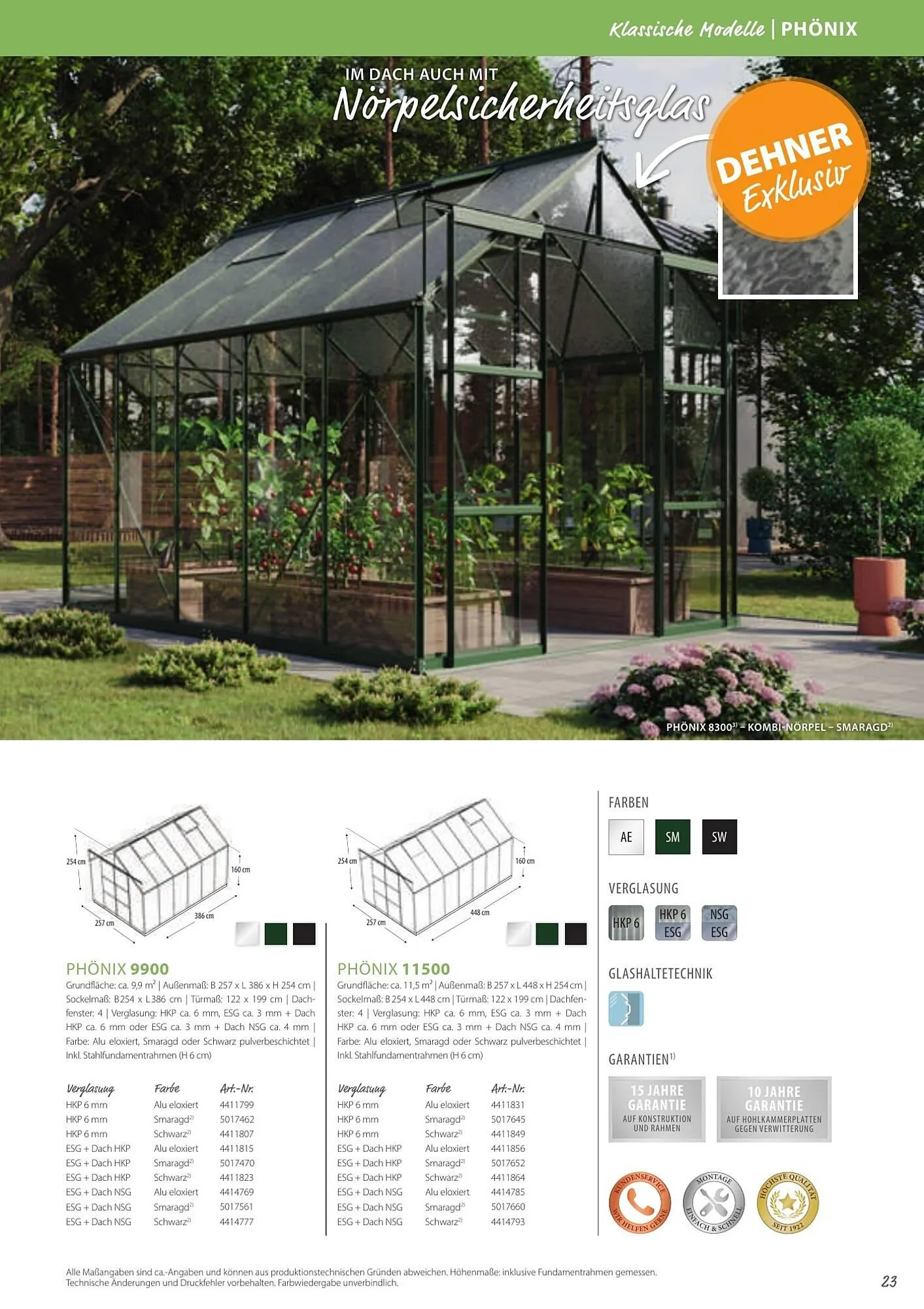 Dehner Flugblatt von 11. September bis 31. Dezember 2025 - Flugblätt seite  23